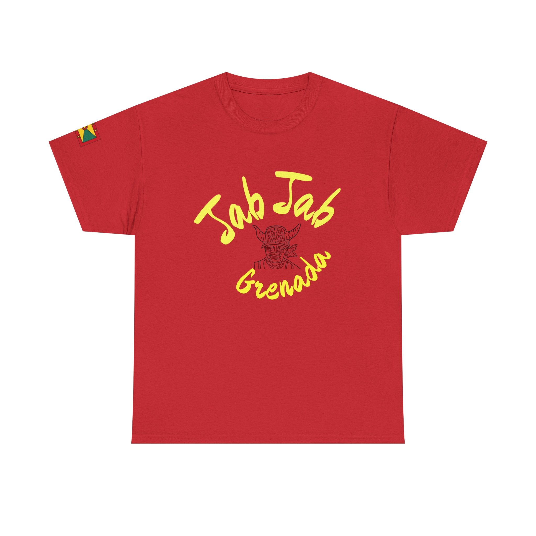 jab jab Portrait Tee — "Jab Jab Grenada" Graphic T-Shirt