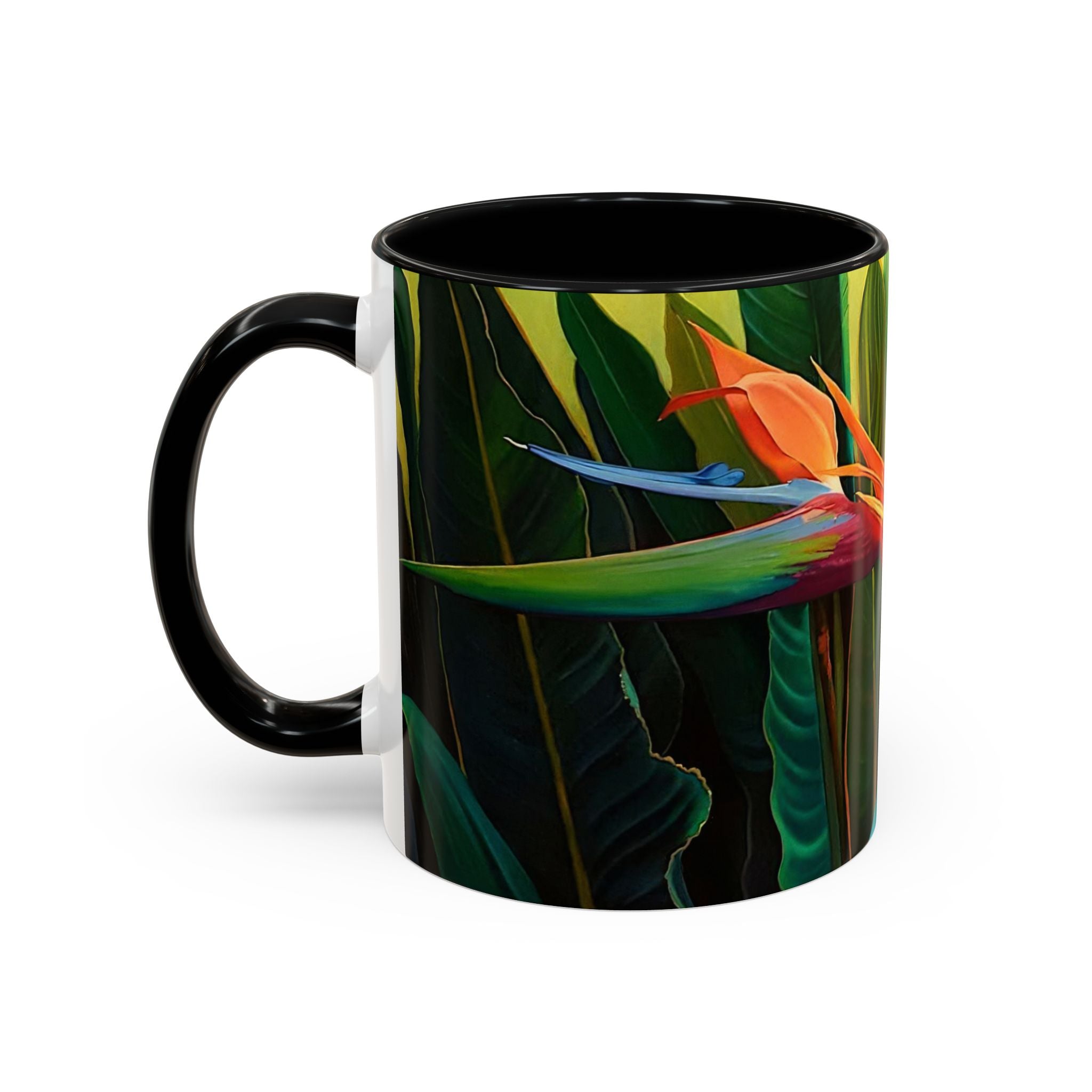 Coffee Mug Lisa Herrera art print Bird of Paradise  (11, 15oz)