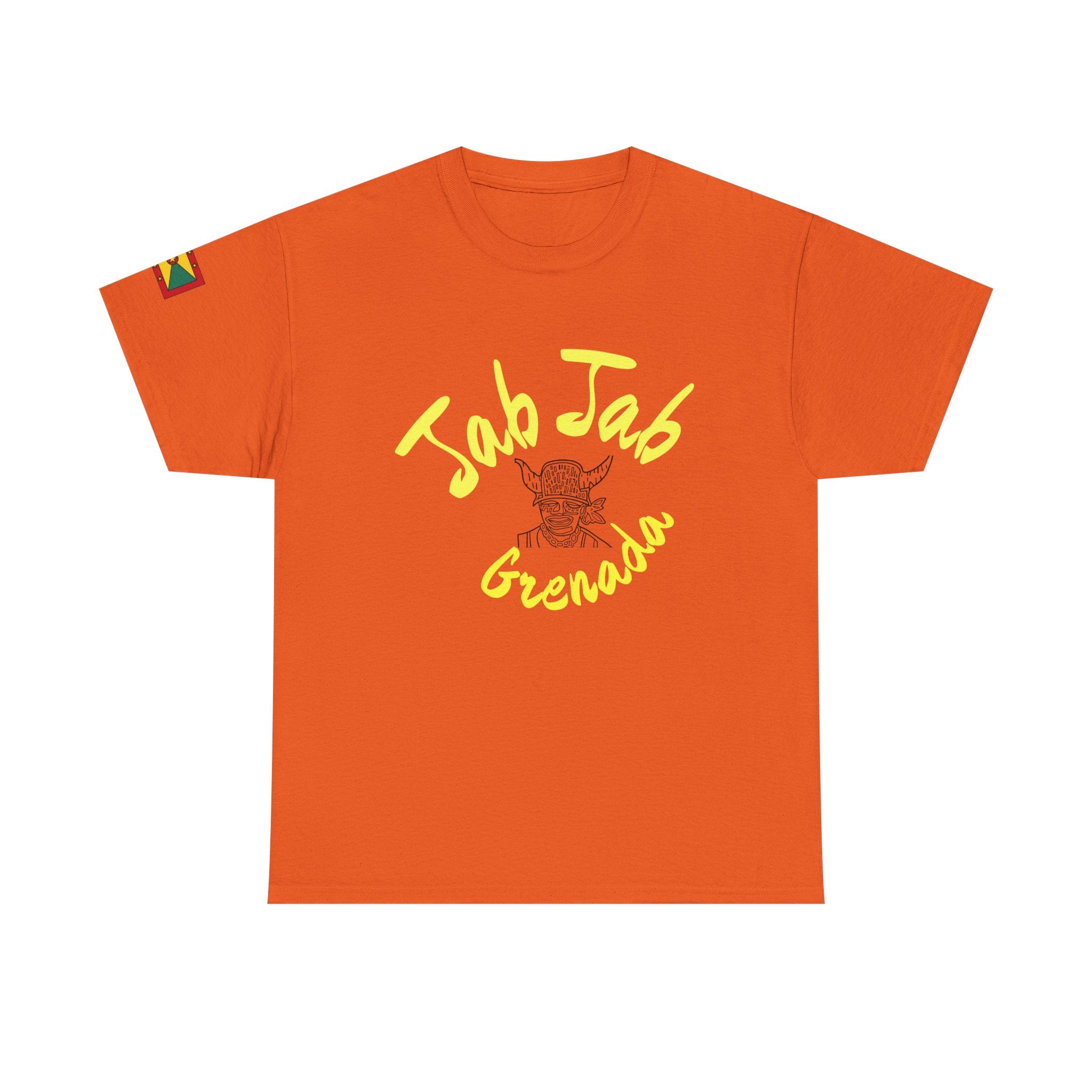 jab jab Portrait Tee — "Jab Jab Grenada" Graphic T-Shirt