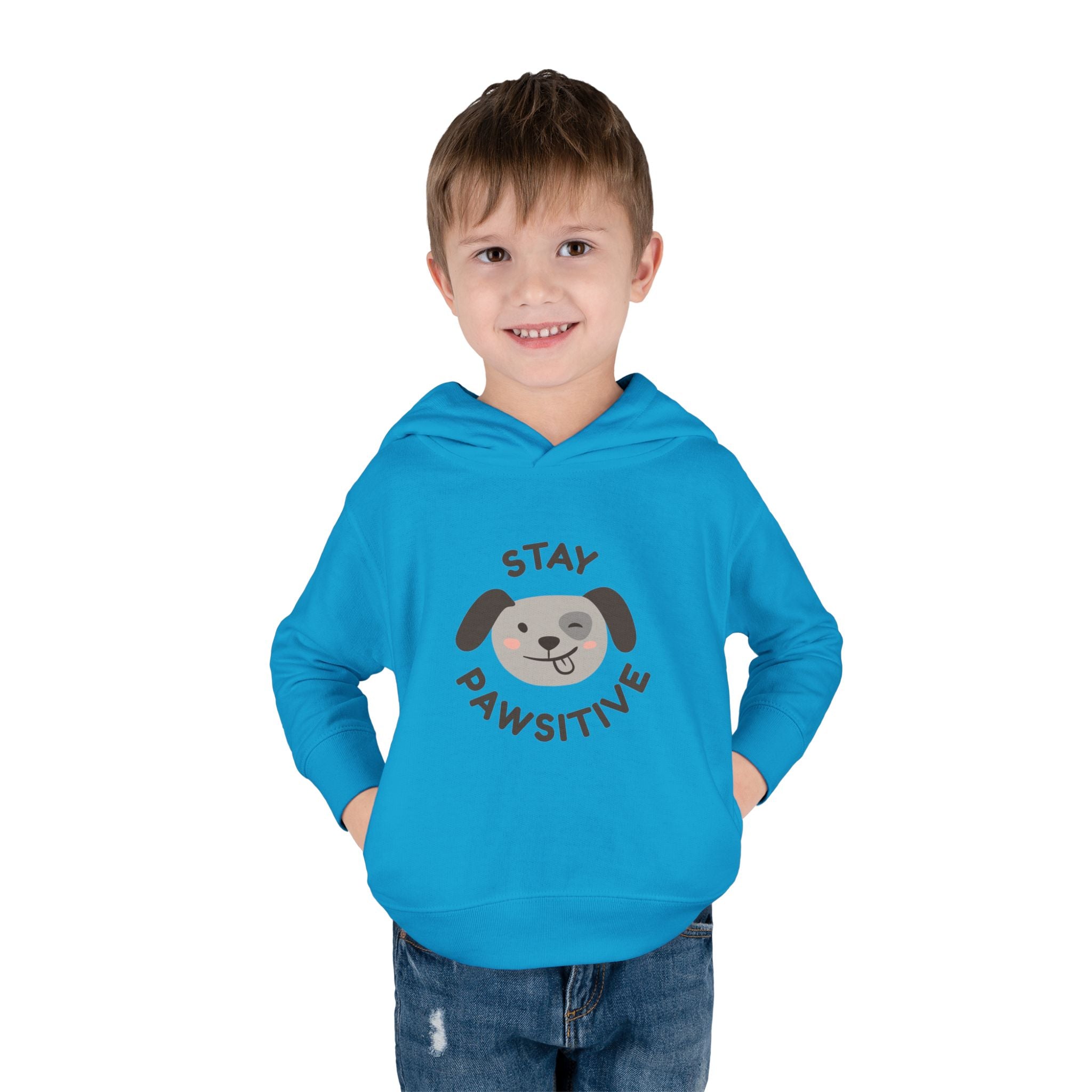 Toddler Hoodie Stay Pawsitive — Stay Pawsitive dog Pullover