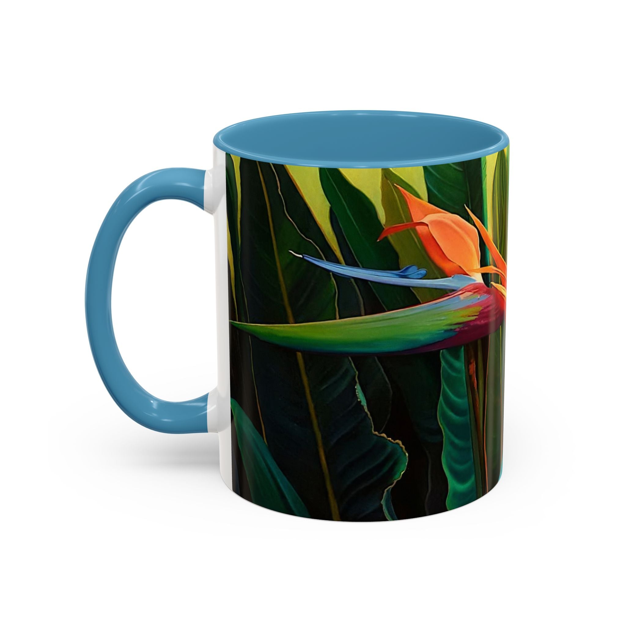 Coffee Mug Lisa Herrera art print Bird of Paradise  (11, 15oz)