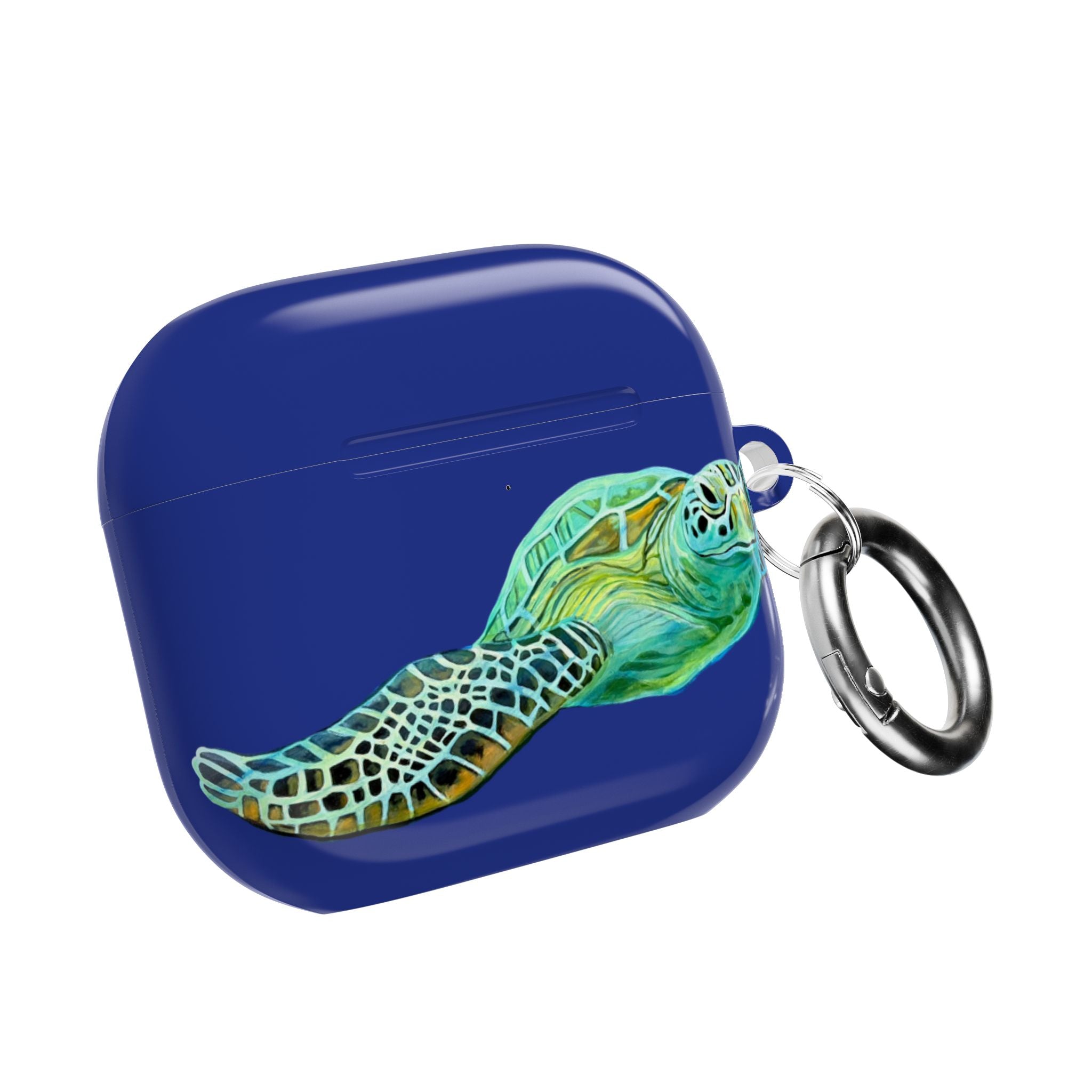 Air Pods Lisa Herrera art print Sea Turtle AirPod Case — Waterproof Ocean Wildlife Protective Cover