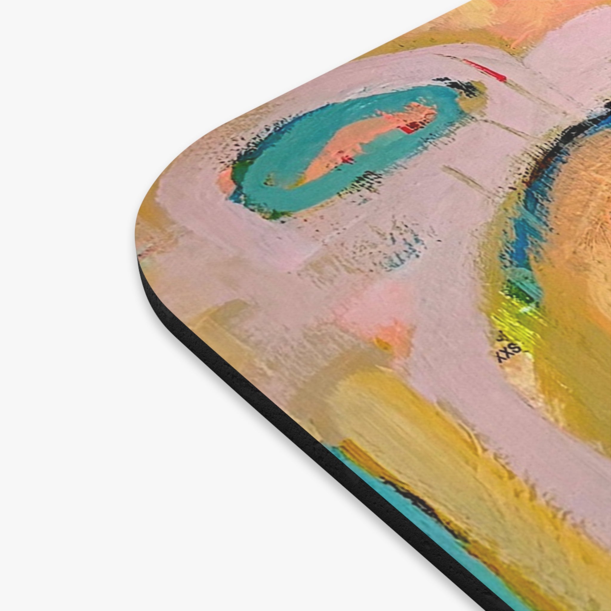 Mouse Pad Lisa Herrera art print Palm — Colorful Tropical Desk Mat
