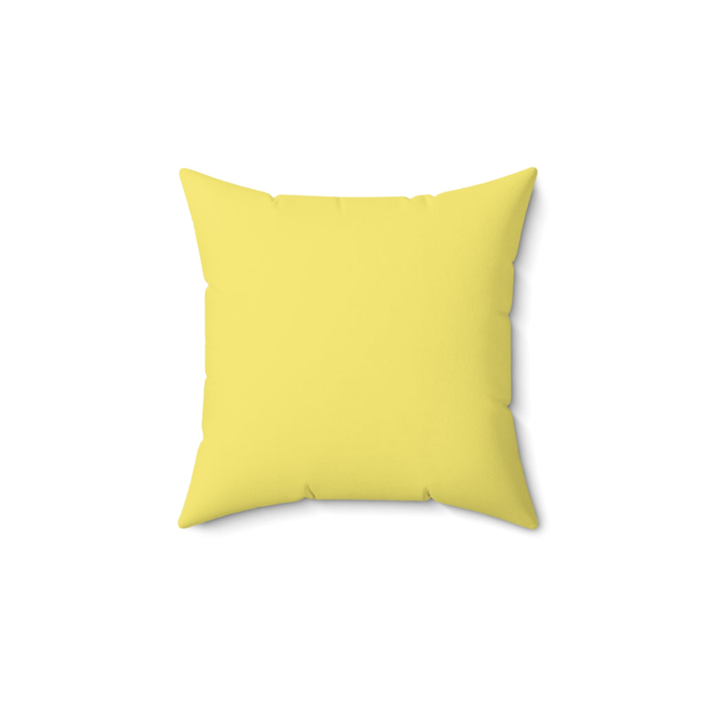 Throw Pillow Graphic Fish Pattern Decorative Pillow — yellow Nautical Throw Cushion