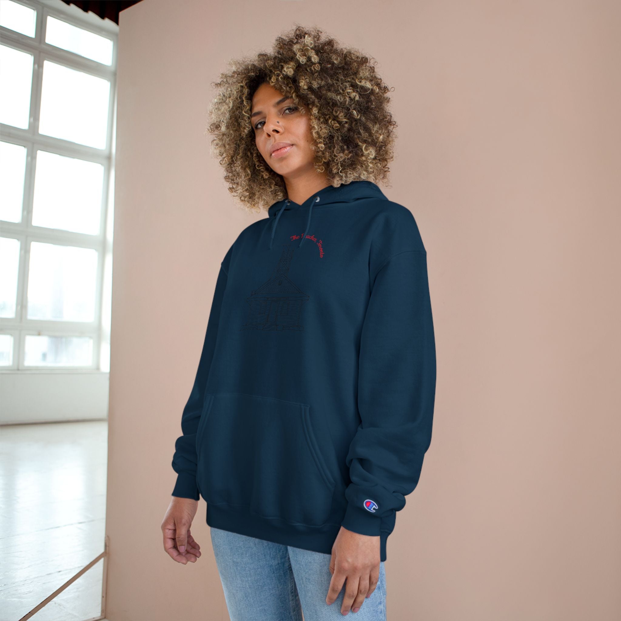 Hoodie The Beaches Leuty Stn blk line drawing Toronto Hoodie –  Pullover