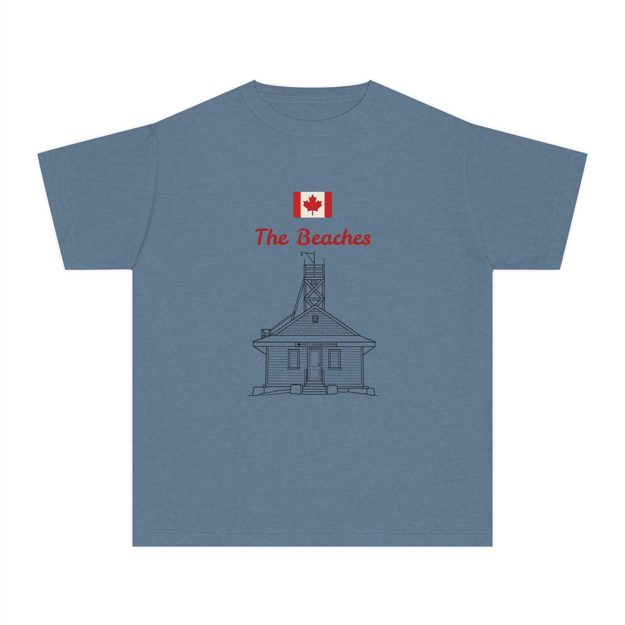 T-shirt The Beaches Toronto Youth Tee — The Beaches Canada Leuty Stn Graphic