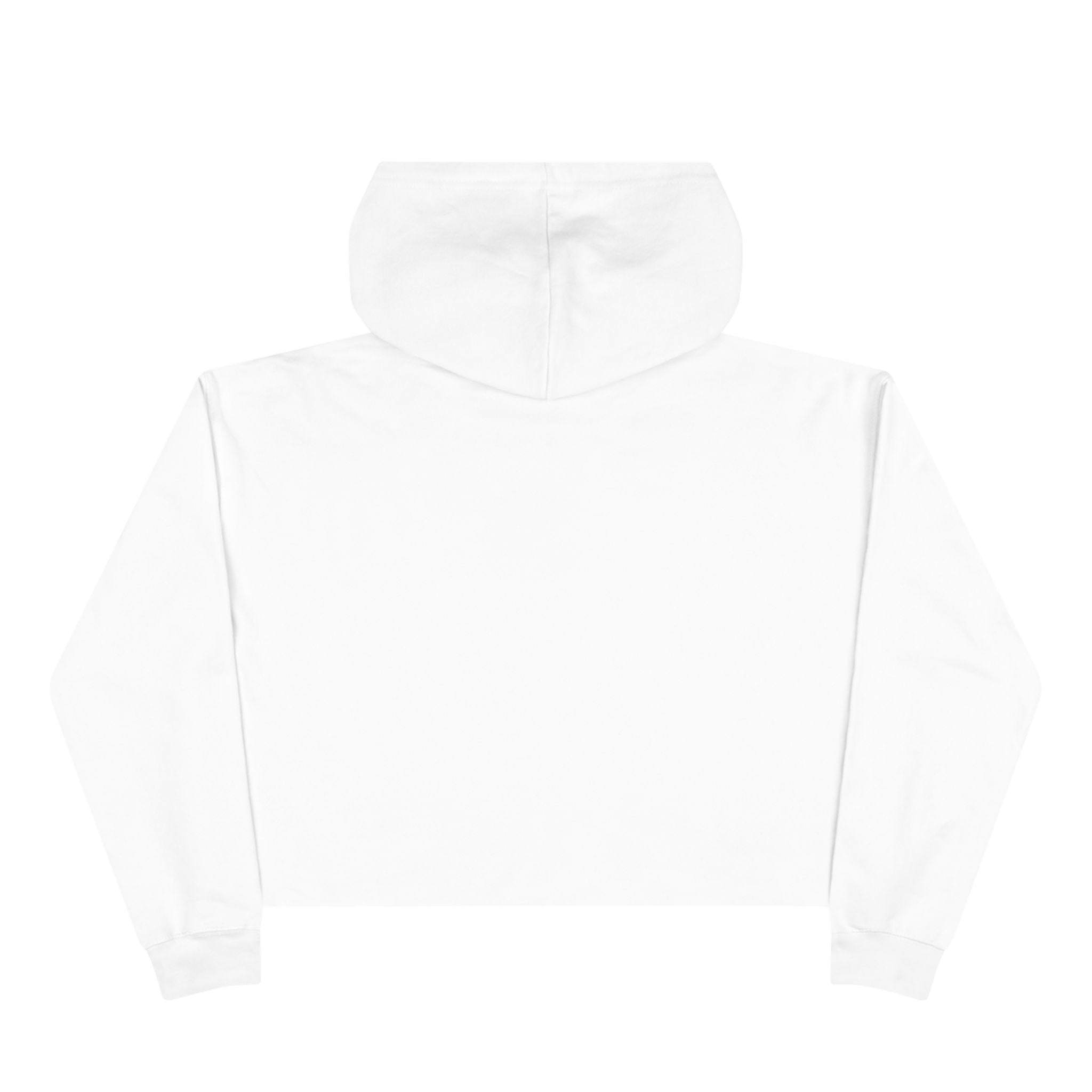 Cropped Hoodie Line drawing of Native Drummer —  Art Figure Graphic