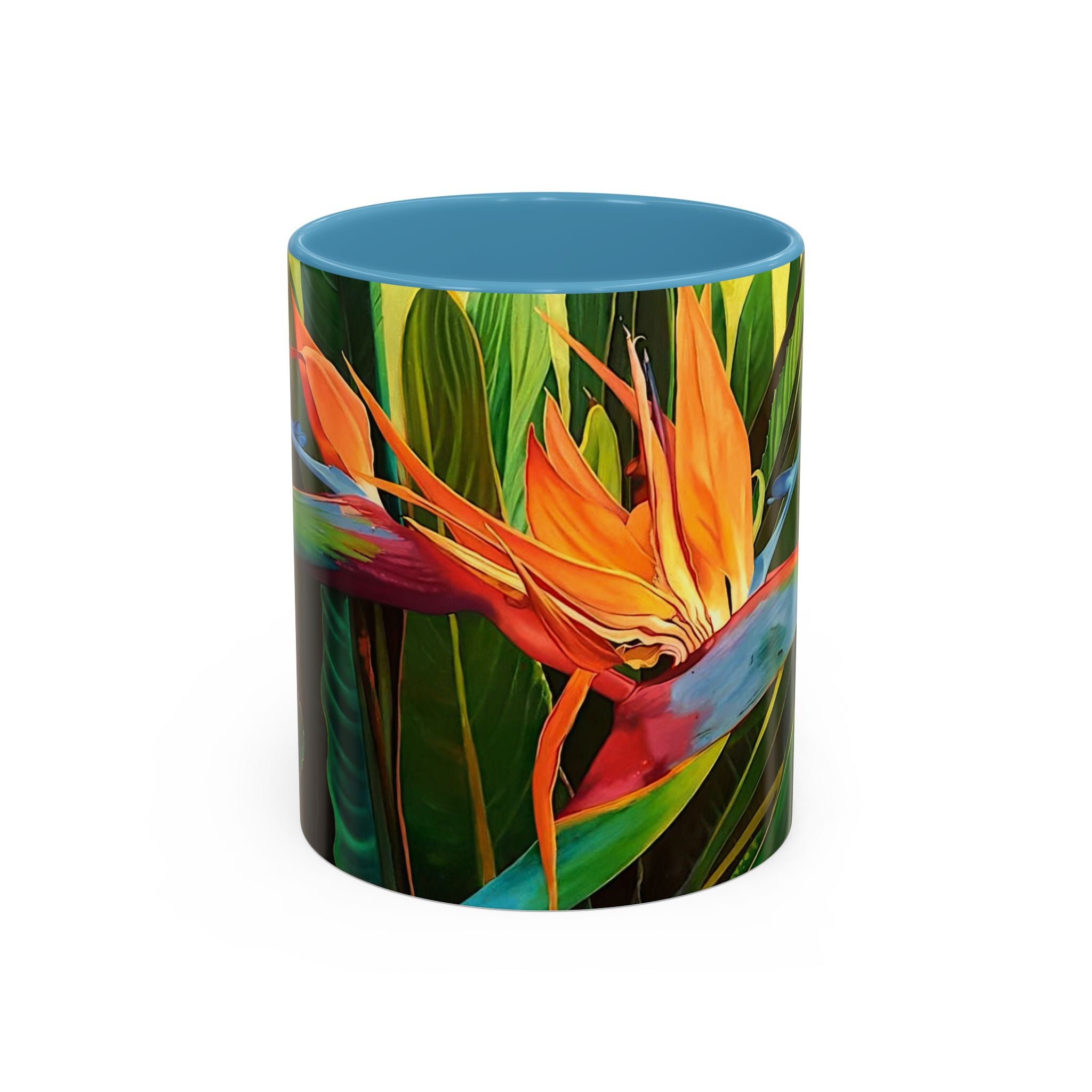 Coffee Mug Lisa Herrera art print Bird of Paradise  (11, 15oz)