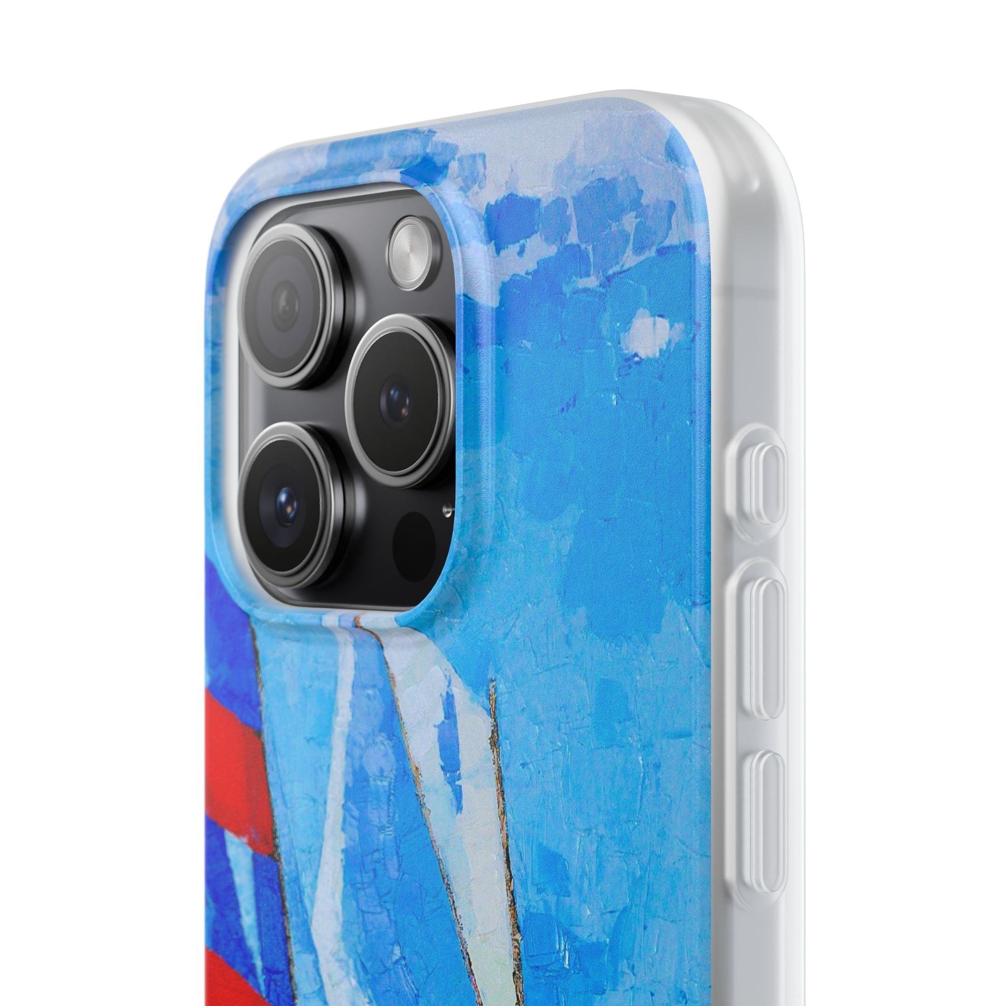 Phone Case Lisa Herrera art print workboat Sailboats   –  Artistic Flexi Case