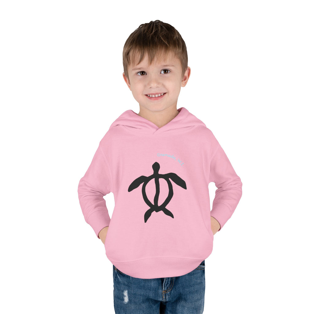 Toddler Hoodie Turtle — Pullover