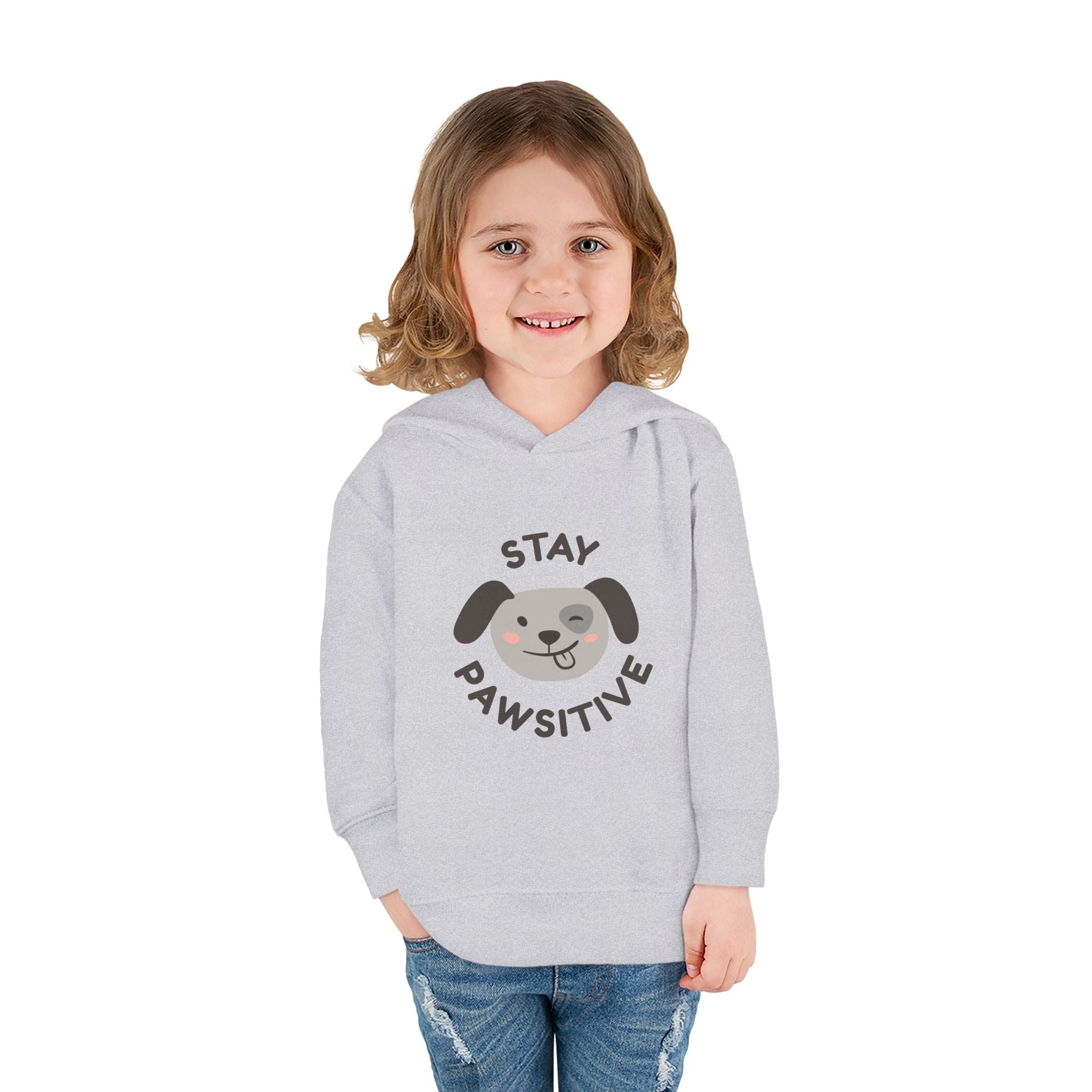 Toddler Hoodie Stay Pawsitive — Stay Pawsitive dog Pullover