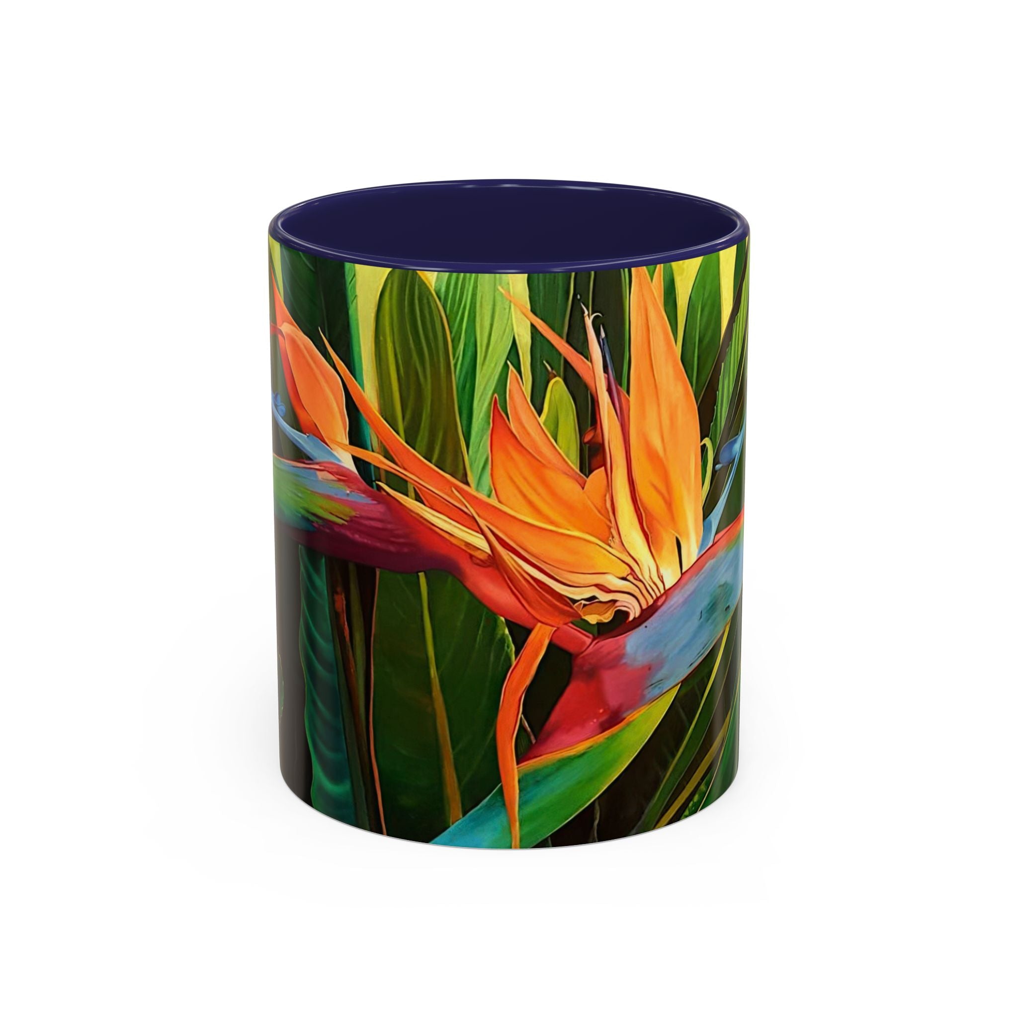 Coffee Mug Lisa Herrera art print Bird of Paradise  (11, 15oz)