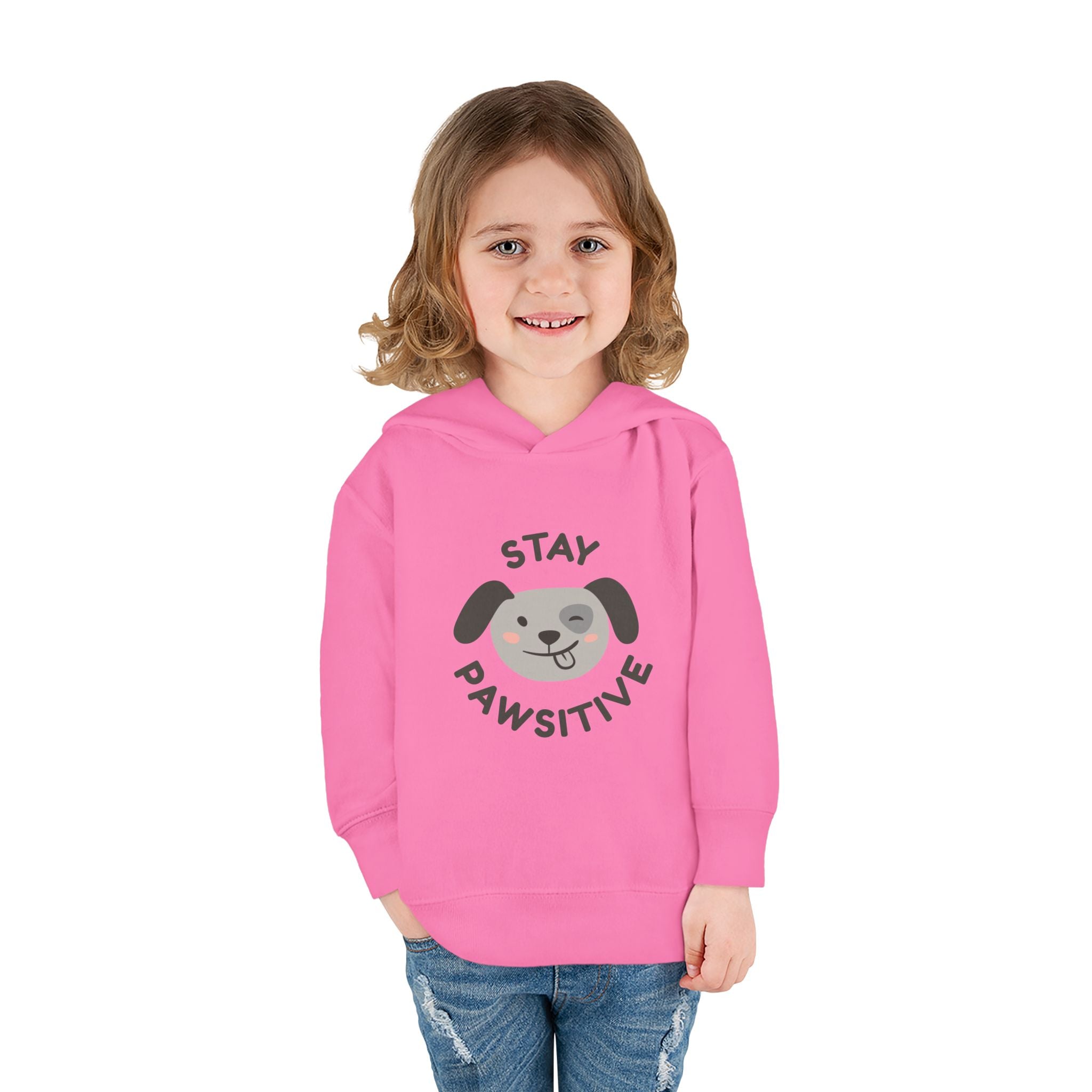 Toddler Hoodie Stay Pawsitive — Stay Pawsitive dog Pullover