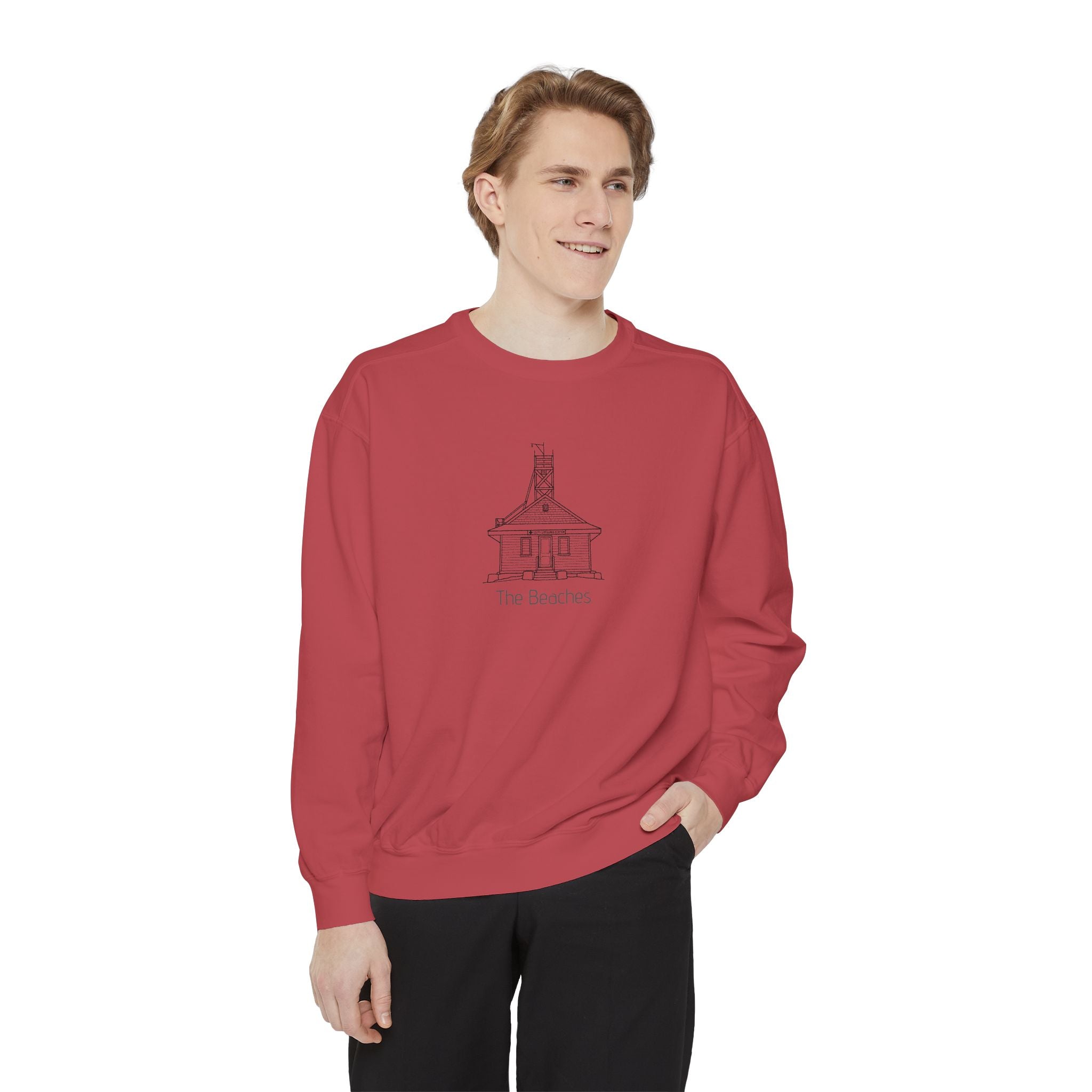 Sweatshirt The Beaches Leuty Stn Sweatshirt — Leuty stn Line Art Pullover
