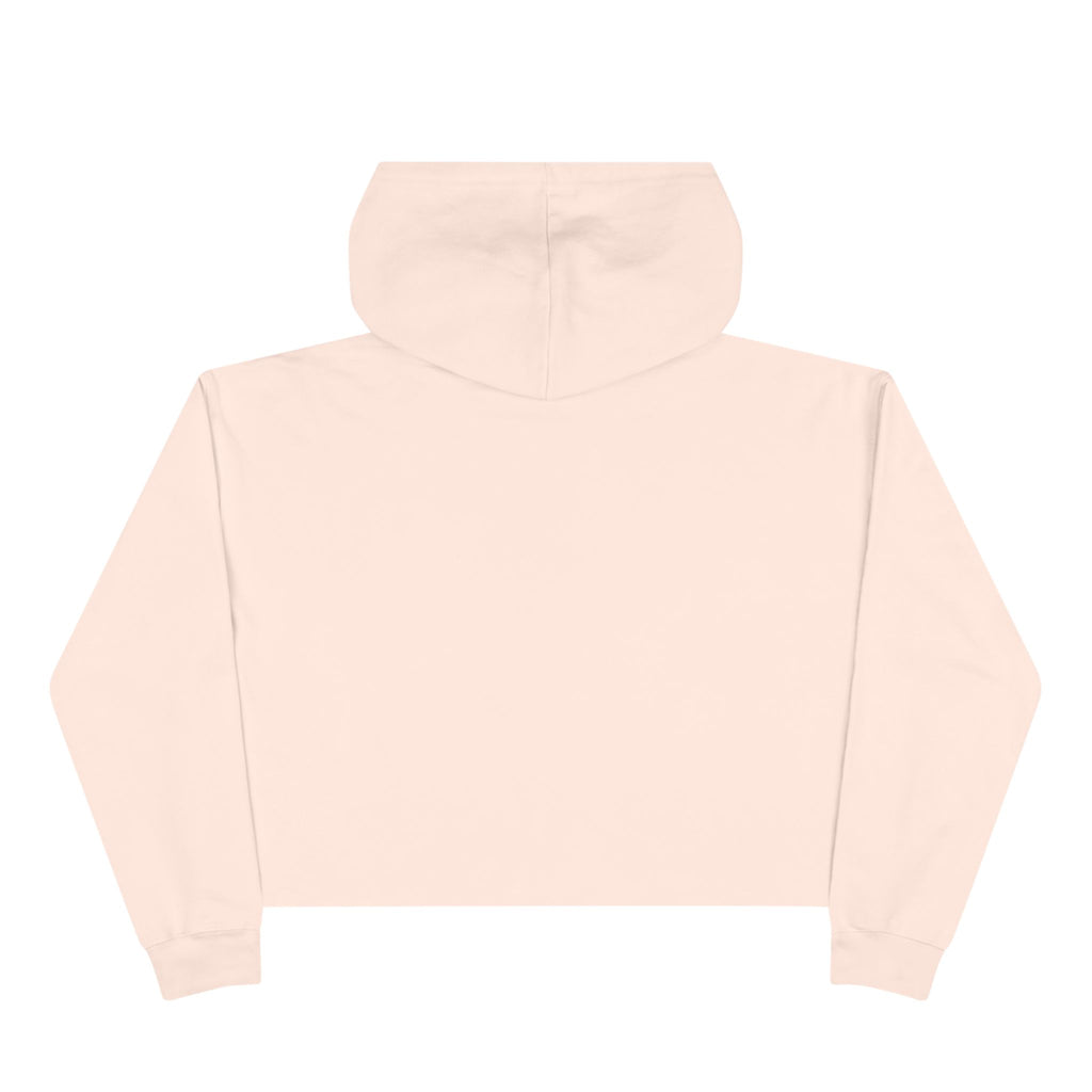 Cropped Hoodie Line drawing of Native Drummer —  Art Figure Graphic