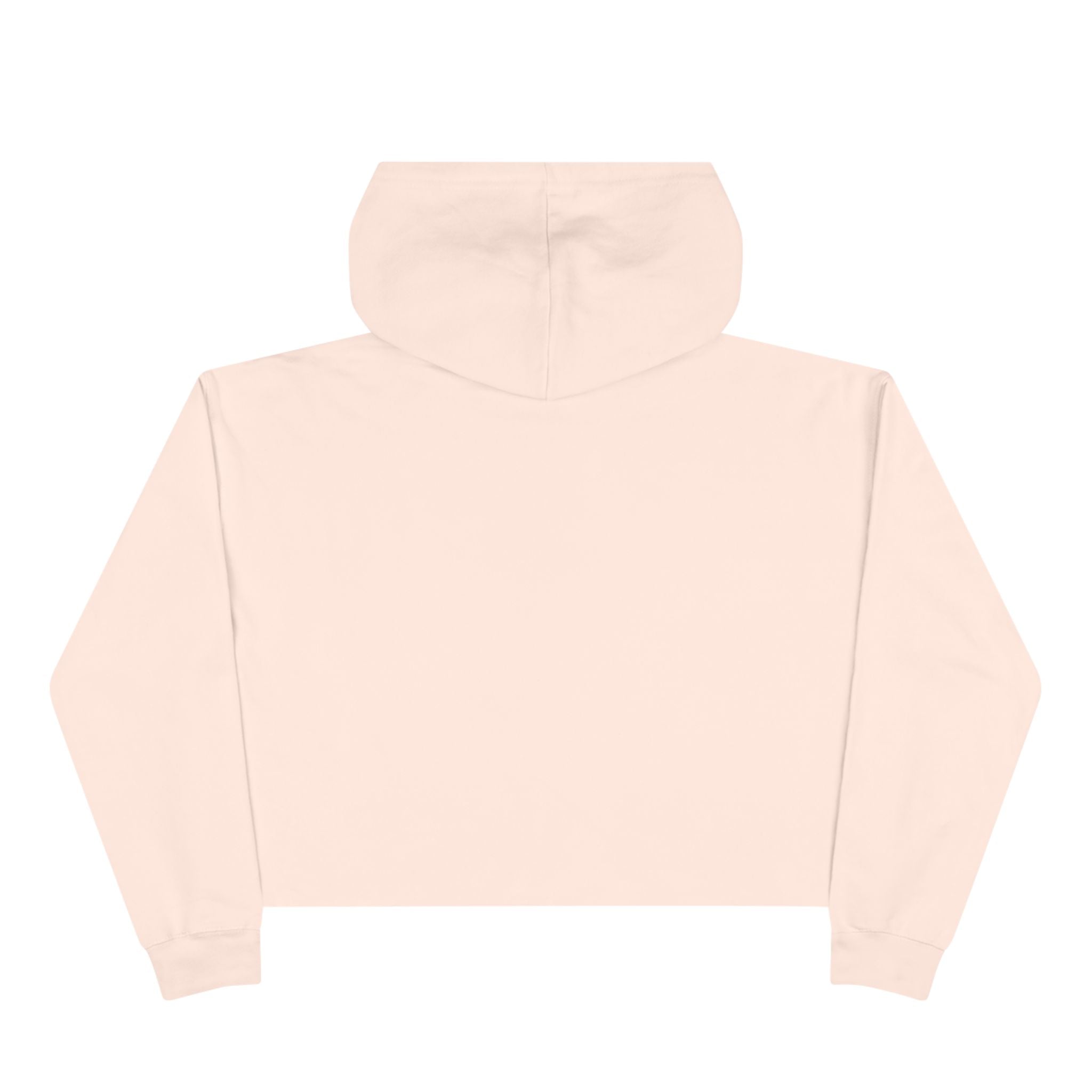 Cropped Hoodie Line drawing of Native Drummer —  Art Figure Graphic