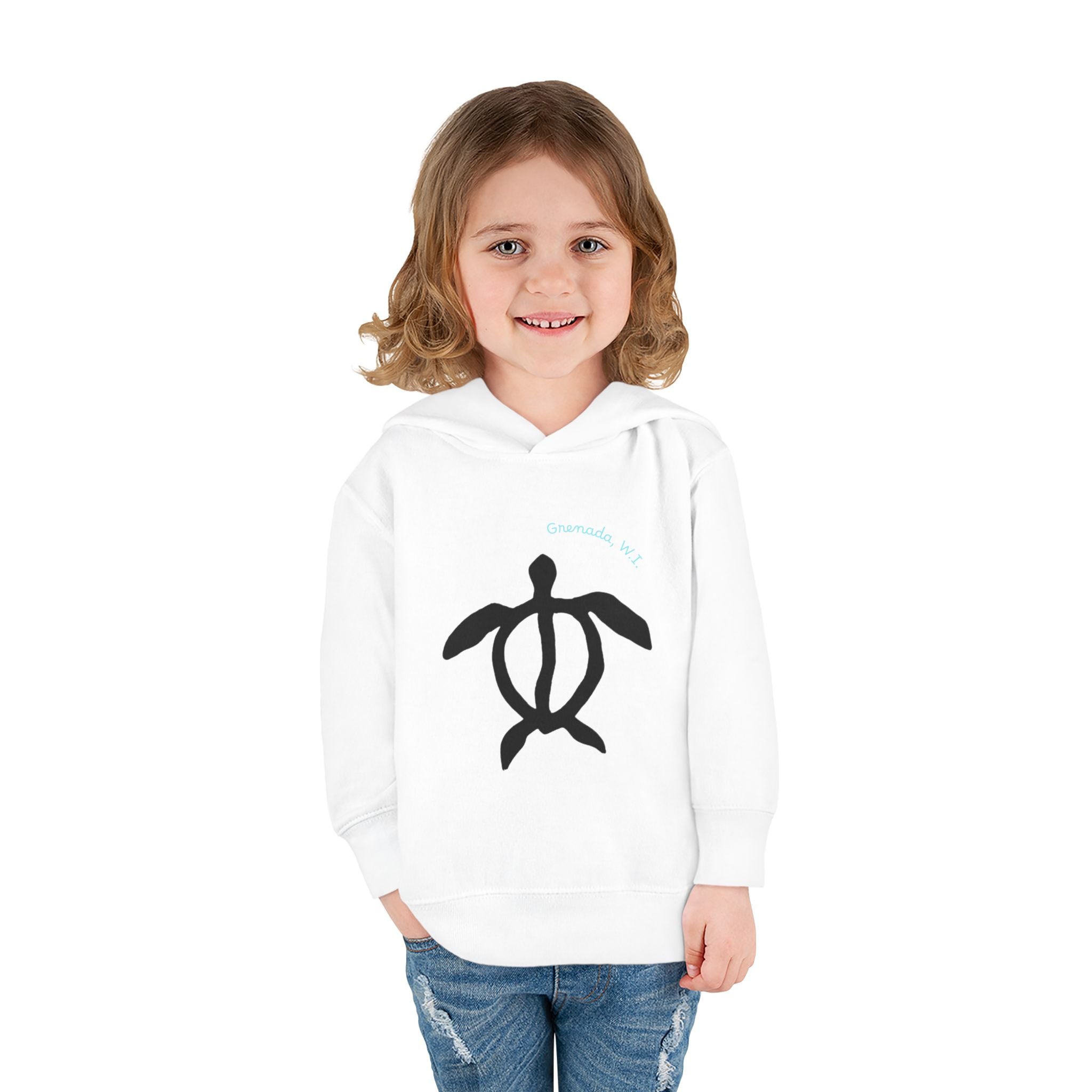 Toddler Hoodie Turtle — Pullover