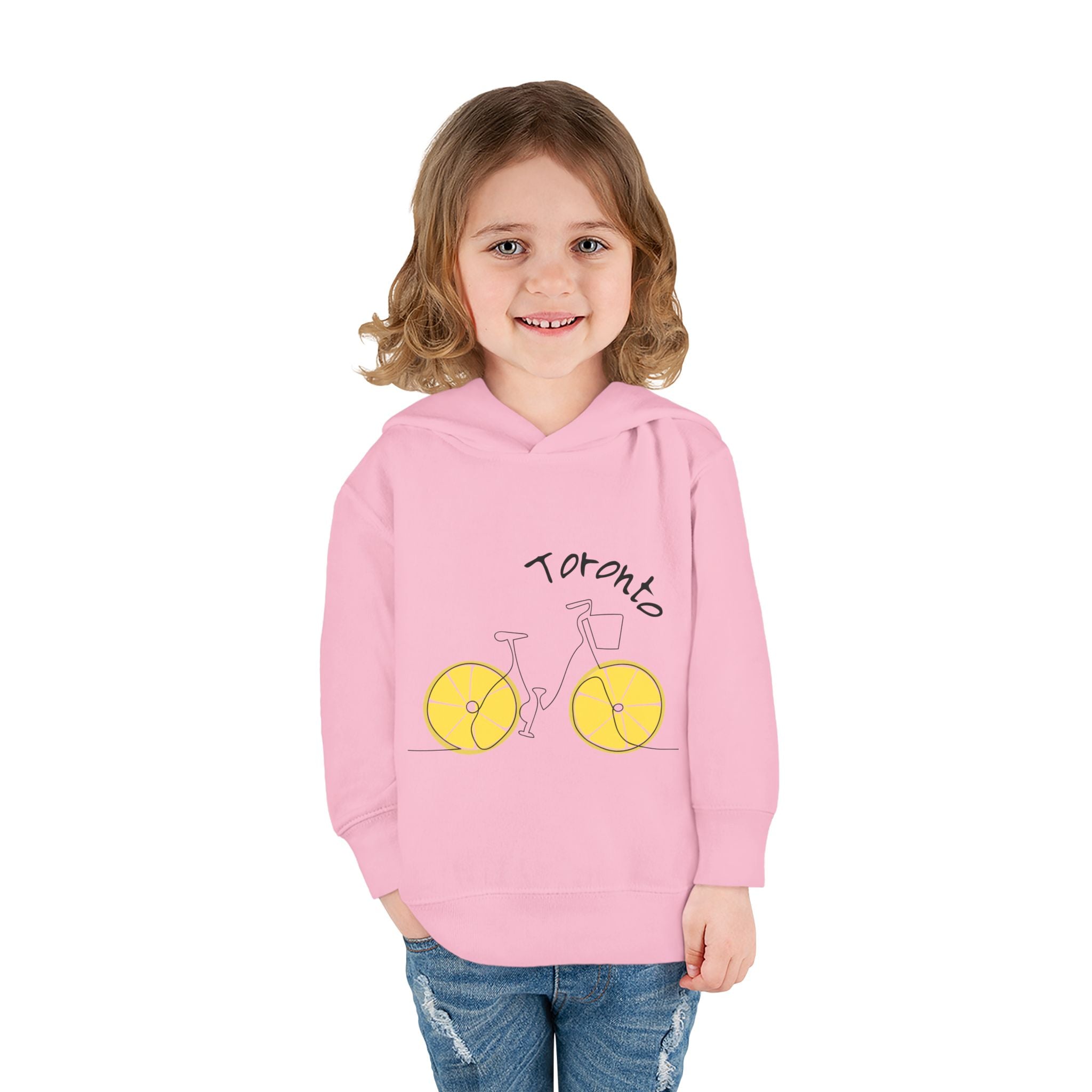 Toddler Hoodie Toronto Red — Toronto Bicycle Pullover