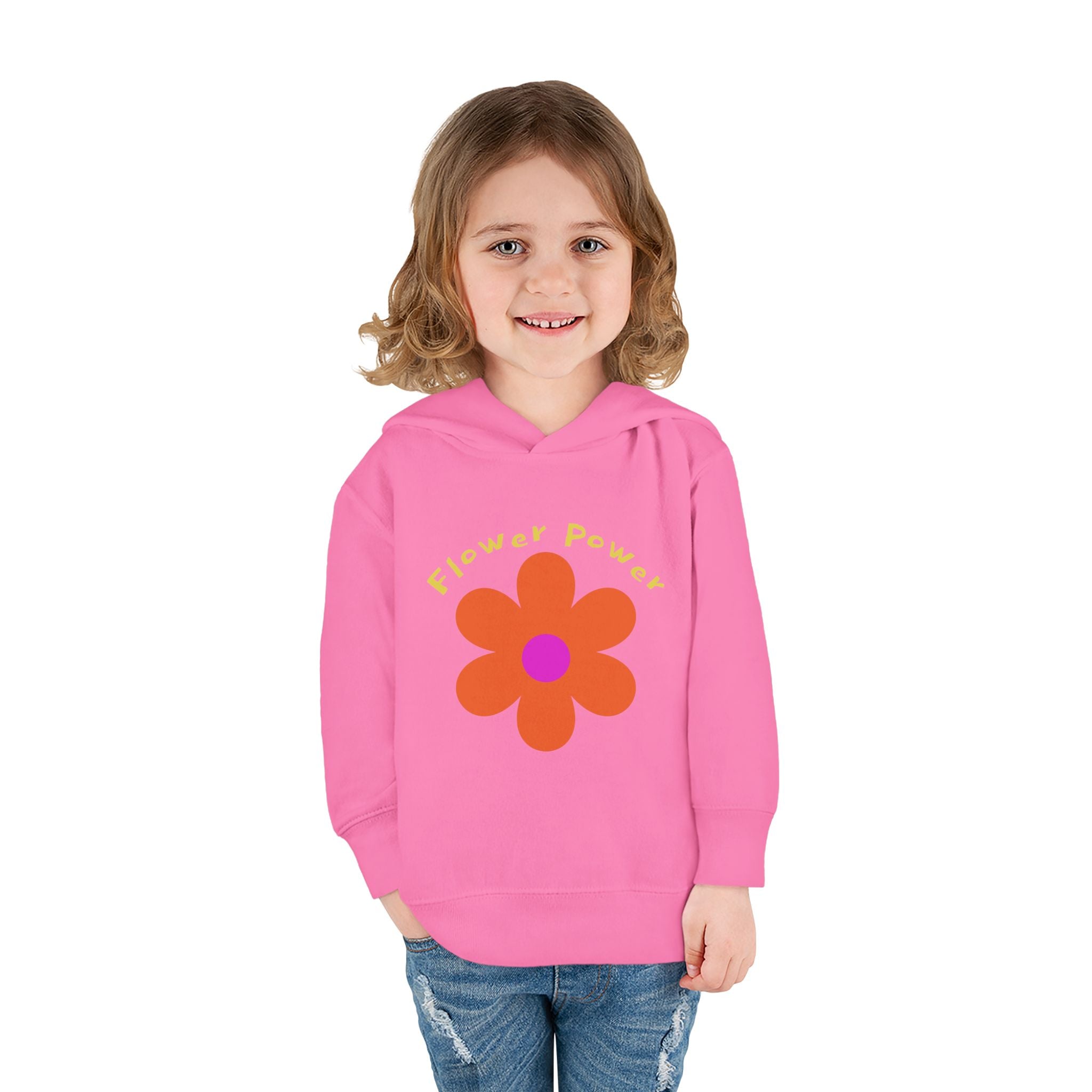 Toddler Hoodie Flower — Pullover