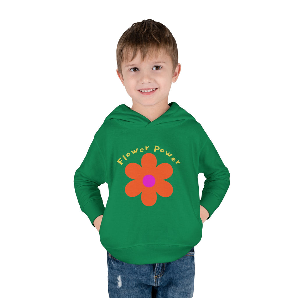 Toddler Hoodie Flower — Pullover