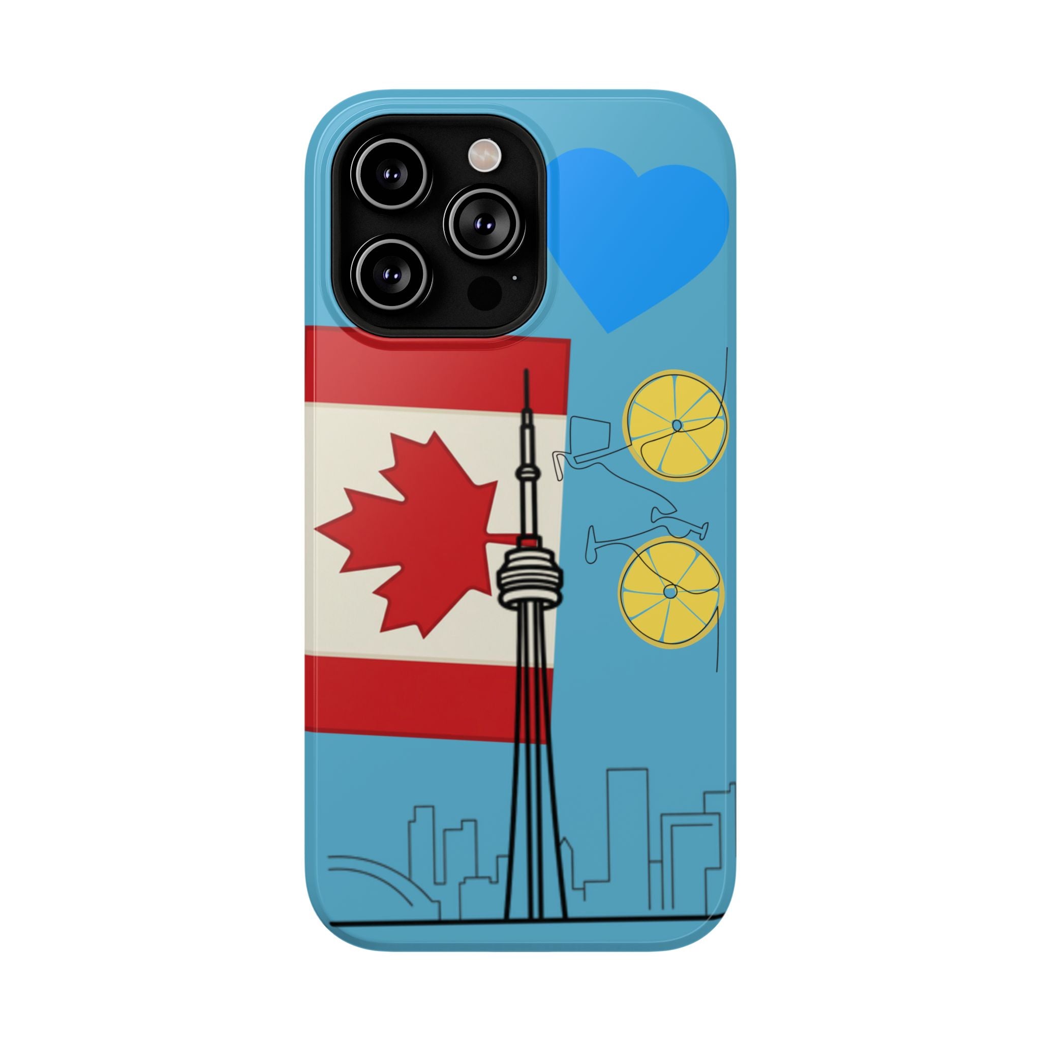 Toronto cn tower Phone Case — Impact-Resistant Toronto Design