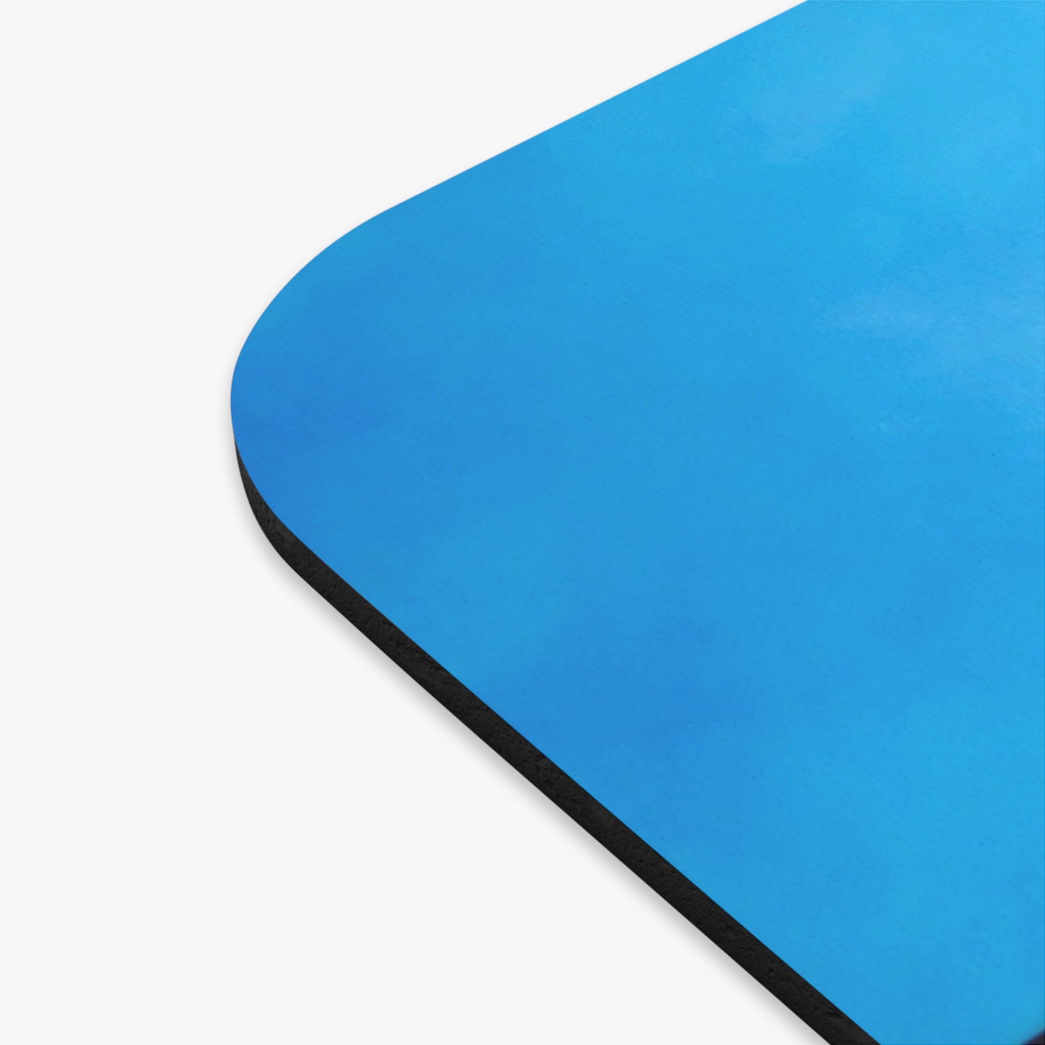 Mouse Pad Print of Painting Caribbean Almonds — Green Almonds on Blue Background