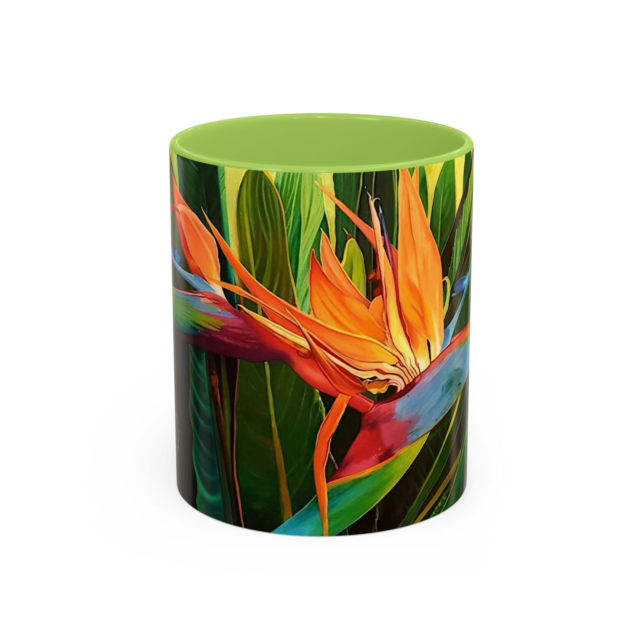 Coffee Mug Lisa Herrera art print Bird of Paradise  (11, 15oz)