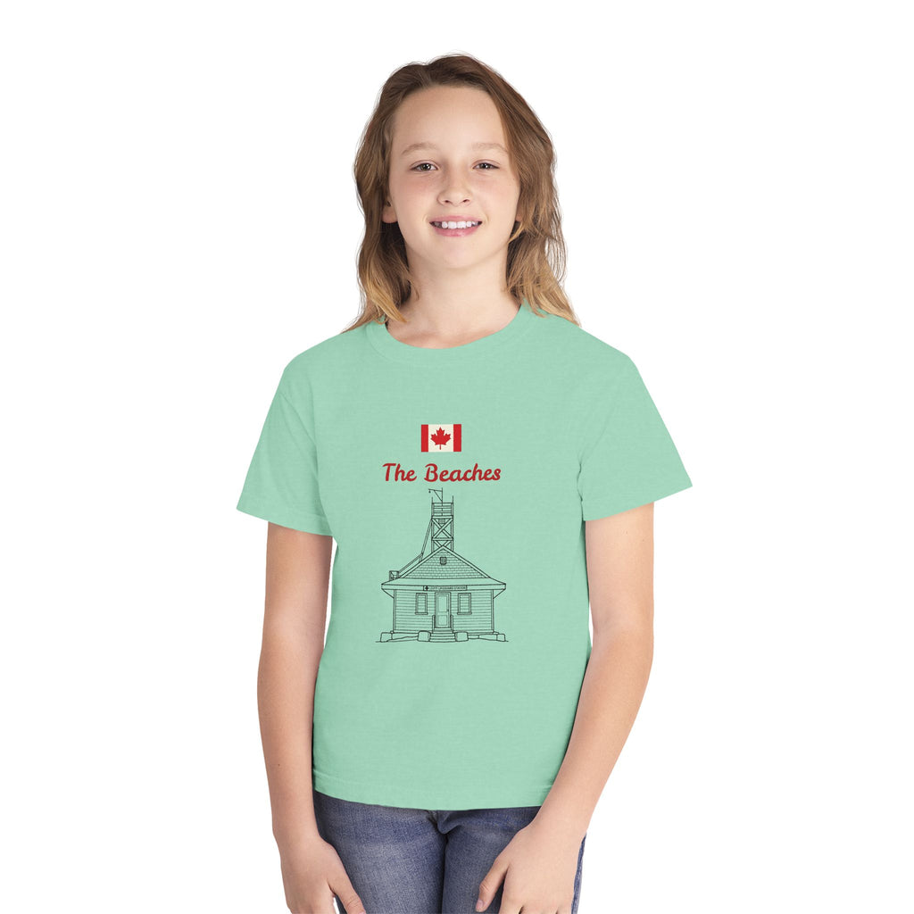 T-shirt The Beaches Toronto Youth Tee — The Beaches Canada Leuty Stn Graphic
