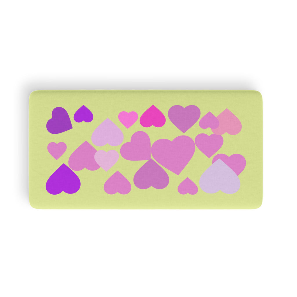 Fitted Sheet Hearts– Pink Hearts Graphic Bedding