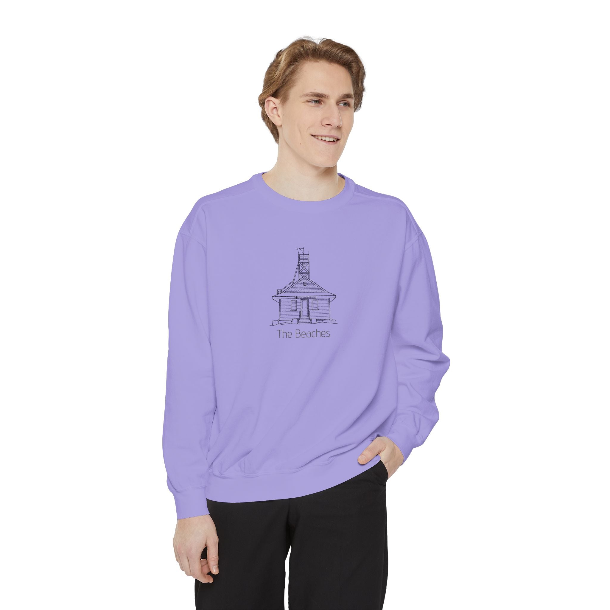 Sweatshirt The Beaches Leuty Stn Sweatshirt — Leuty stn Line Art Pullover