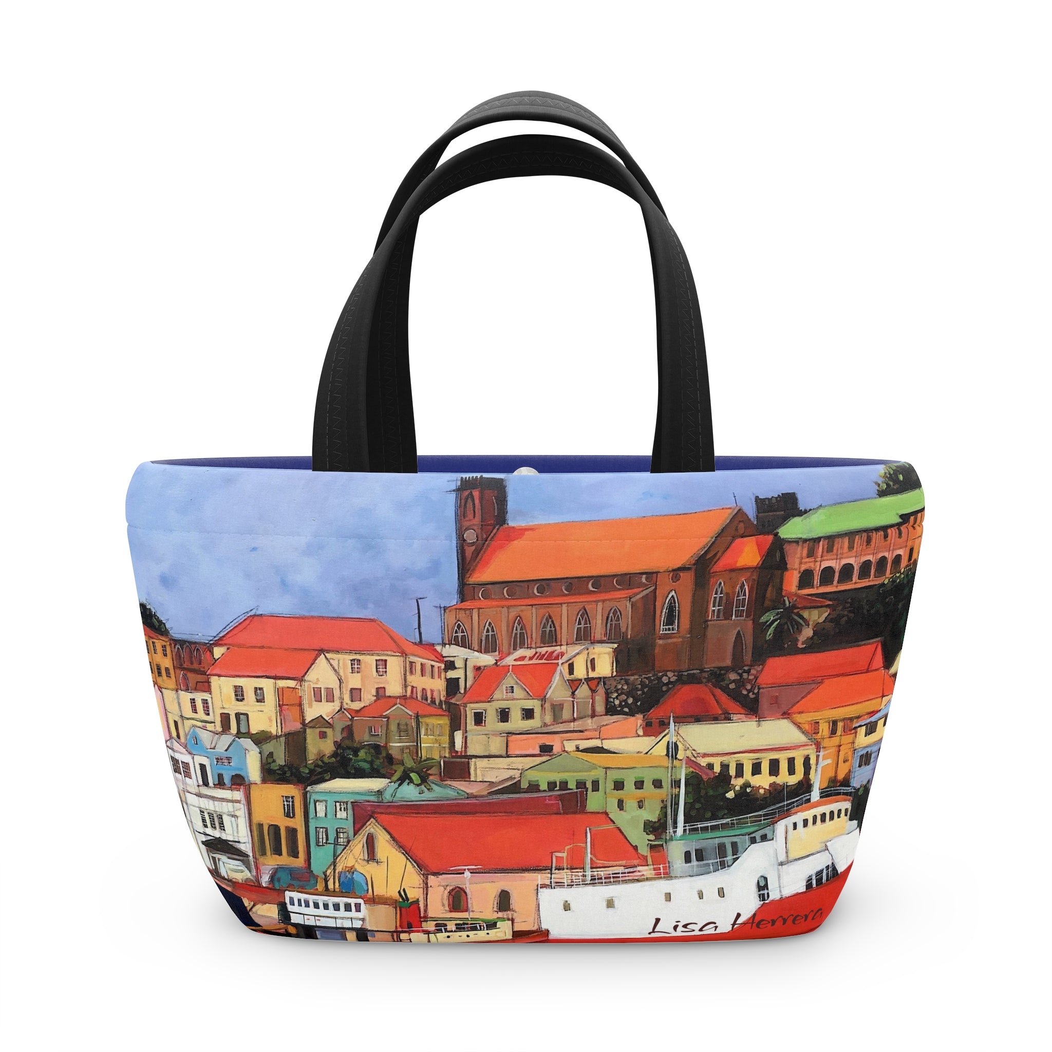 Lunch Bag Lisa Herrera art The Carenage