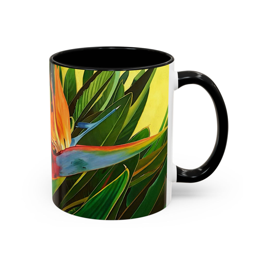 Coffee Mug Lisa Herrera art print Bird of Paradise  (11, 15oz)