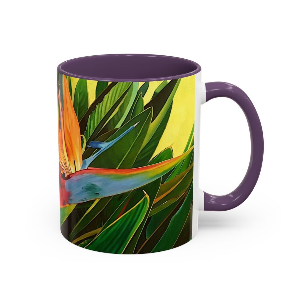 Coffee Mug Lisa Herrera art print Bird of Paradise  (11, 15oz)