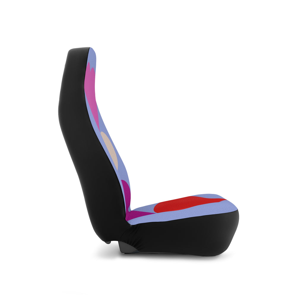 Car Seat Covers — Heart Pattern Colorful Love Seat Protector