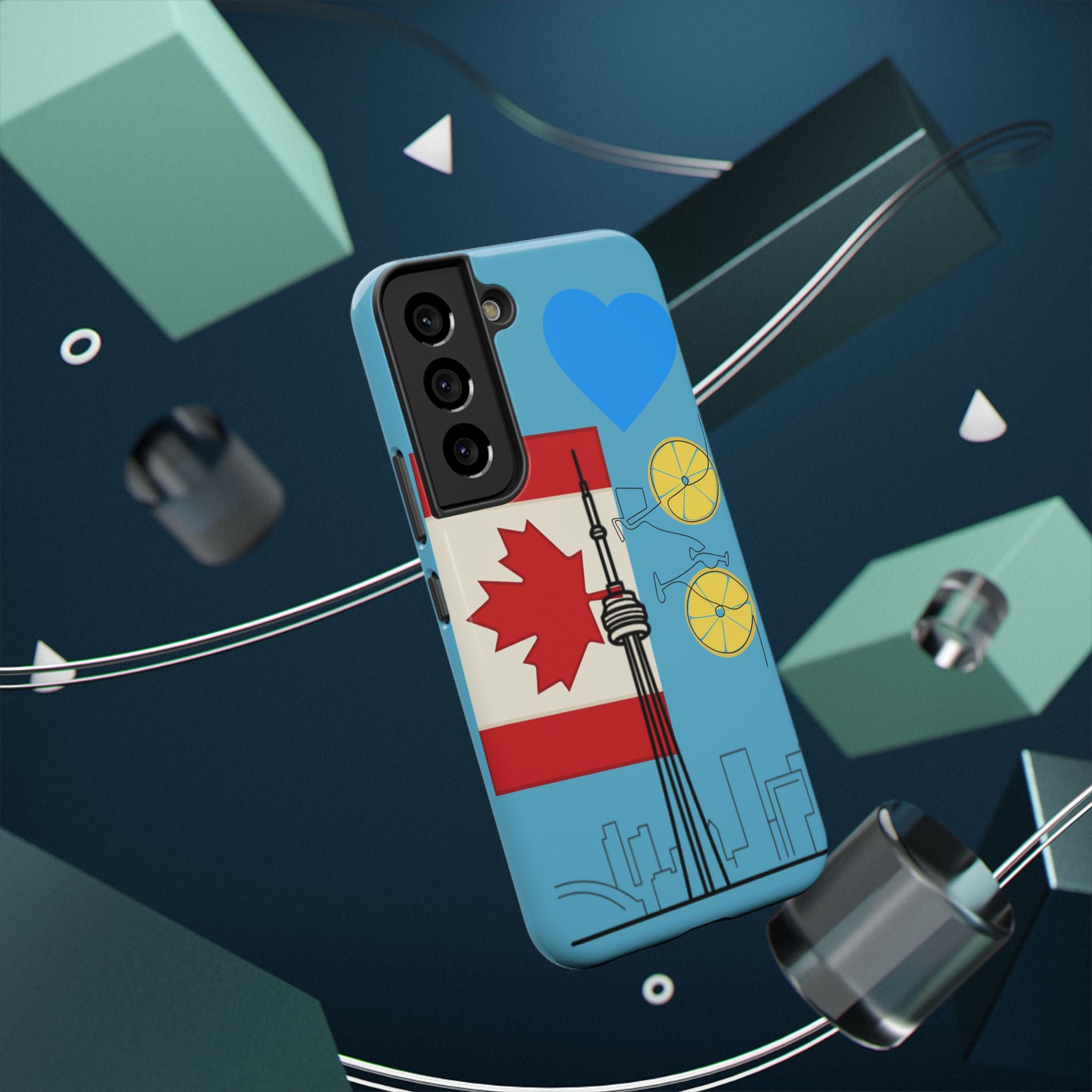 Toronto cn tower Phone Case — Impact-Resistant Toronto Design