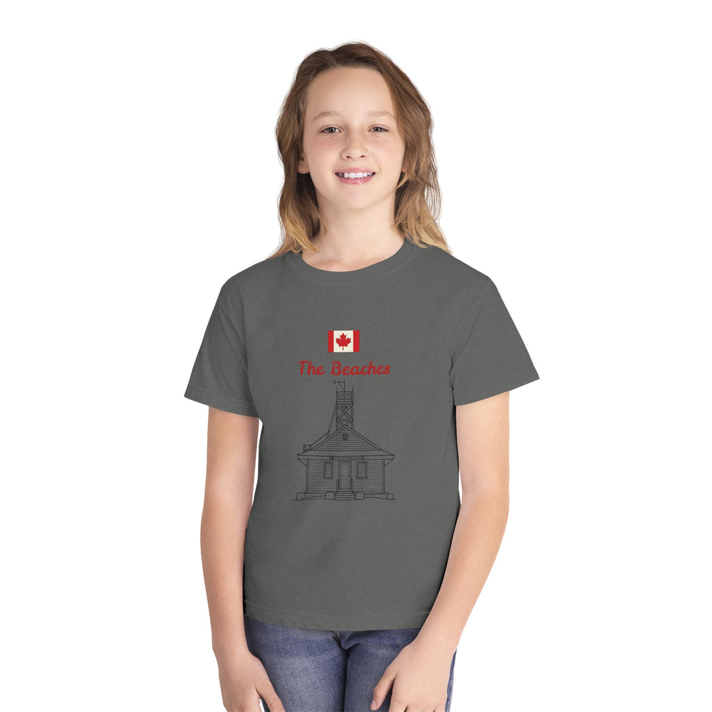 T-shirt The Beaches Toronto Youth Tee — The Beaches Canada Leuty Stn Graphic