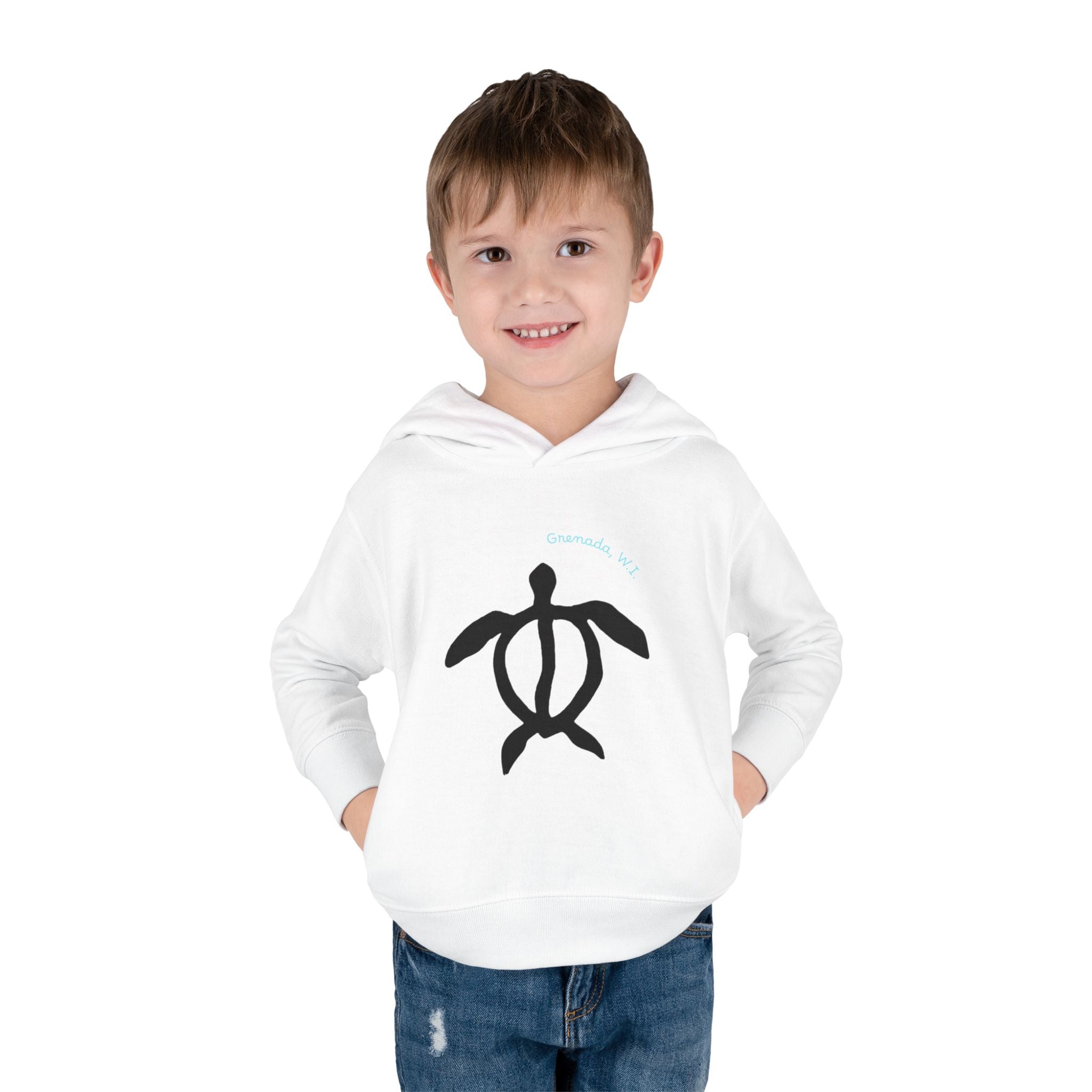 Toddler Hoodie Turtle — Pullover