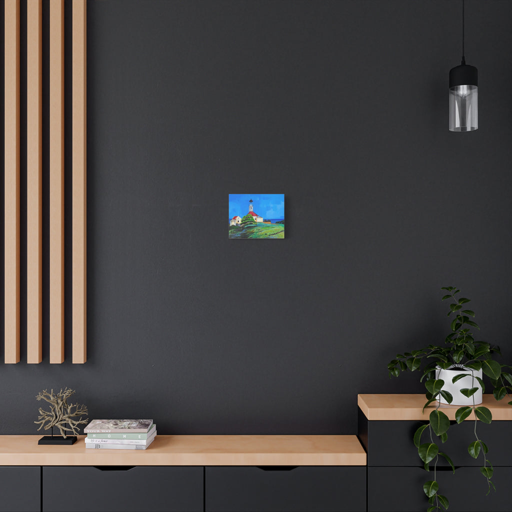 Canvas Print of Pt. Salines Lighthouse Matte— Stretched 1.25" Wall Art