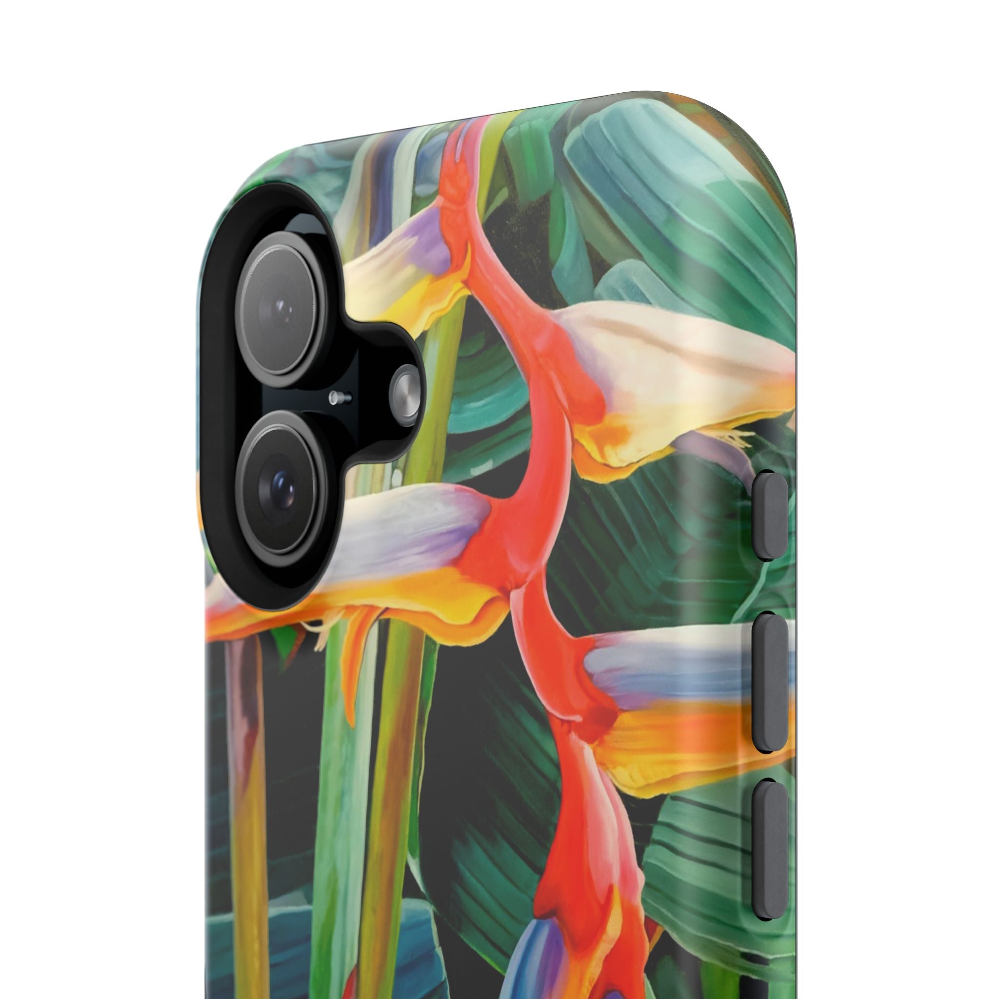 Phone Case Lisa Herrera art print Tropical Bird of Paradise e — Impact-Resistant Floral Design