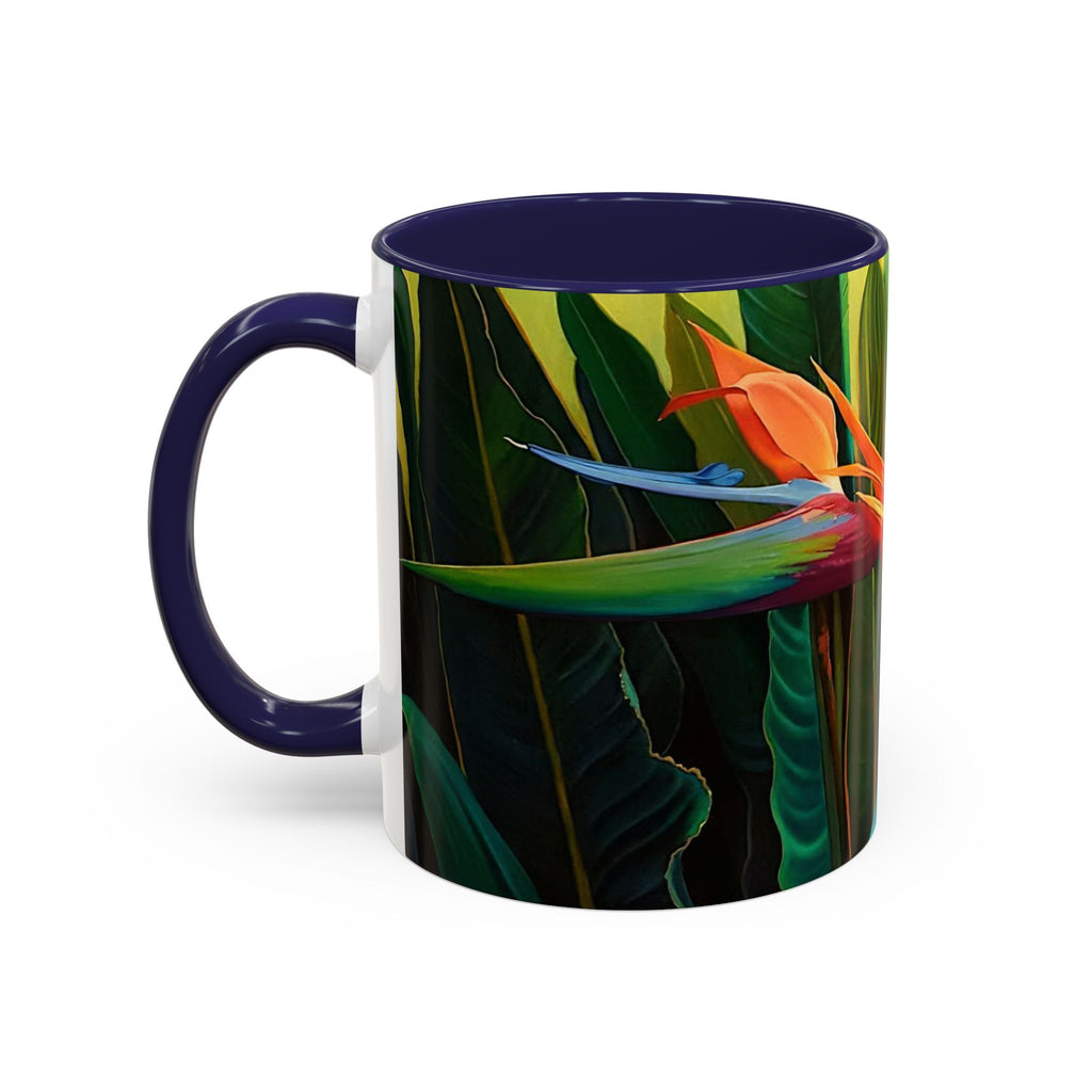 Coffee Mug Lisa Herrera art print Bird of Paradise  (11, 15oz)