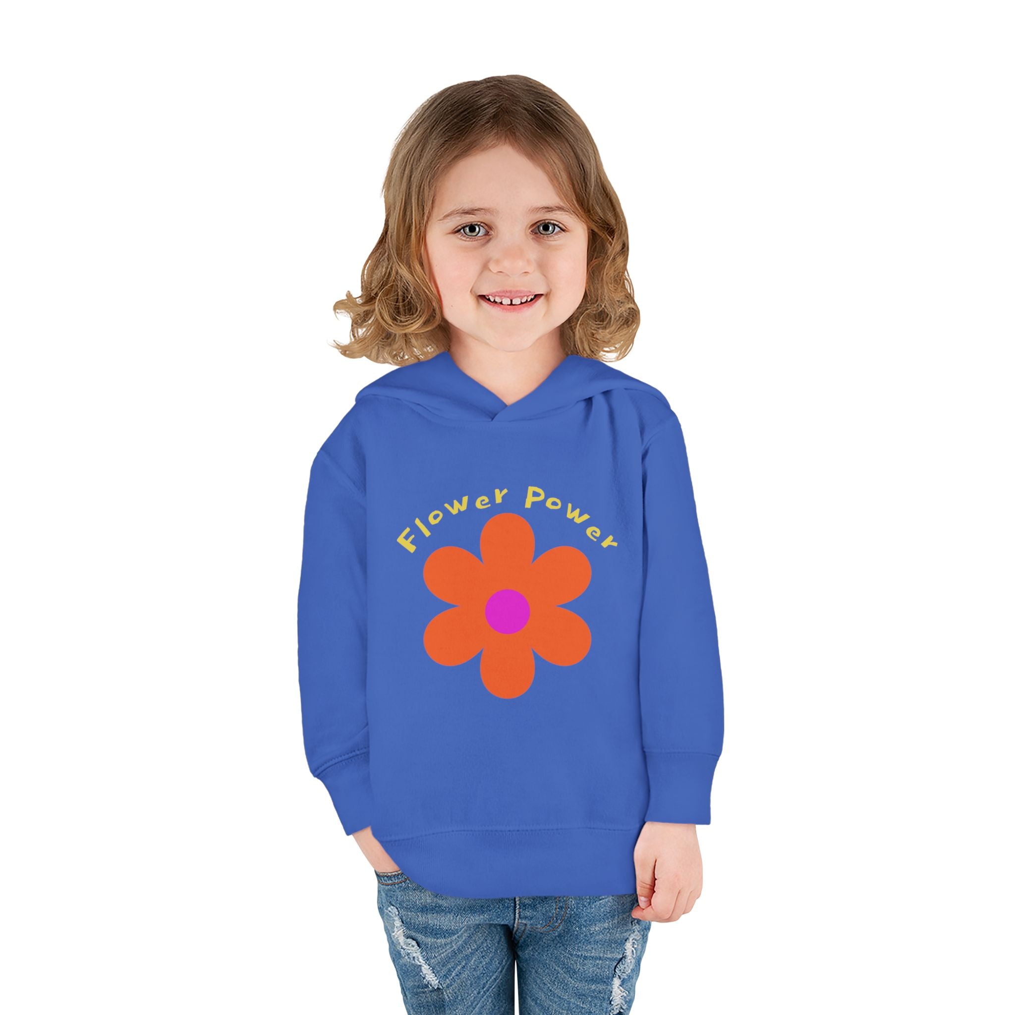 Toddler Hoodie Flower — Pullover