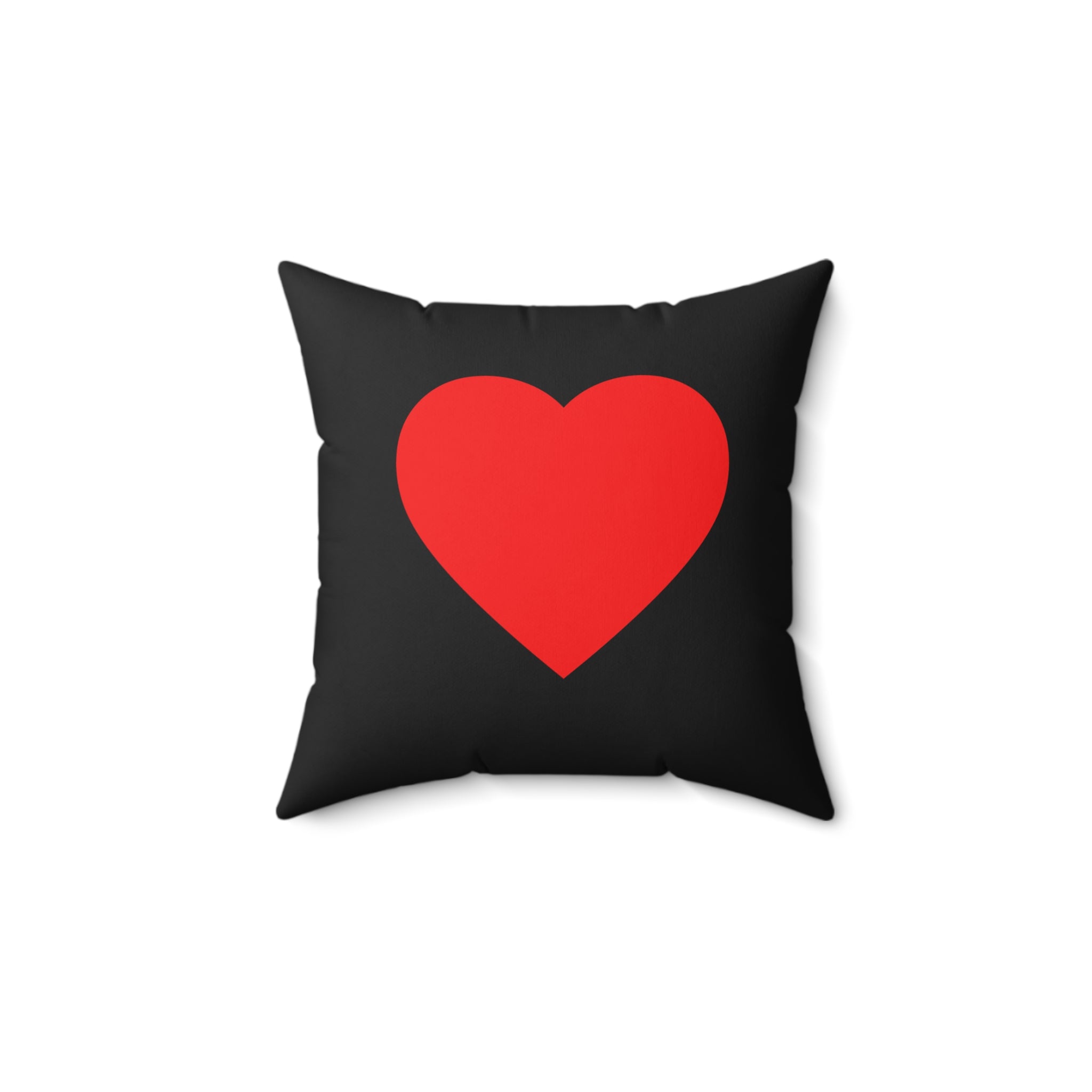 Throw Pillow Red Heart  -  Decorative Cushion