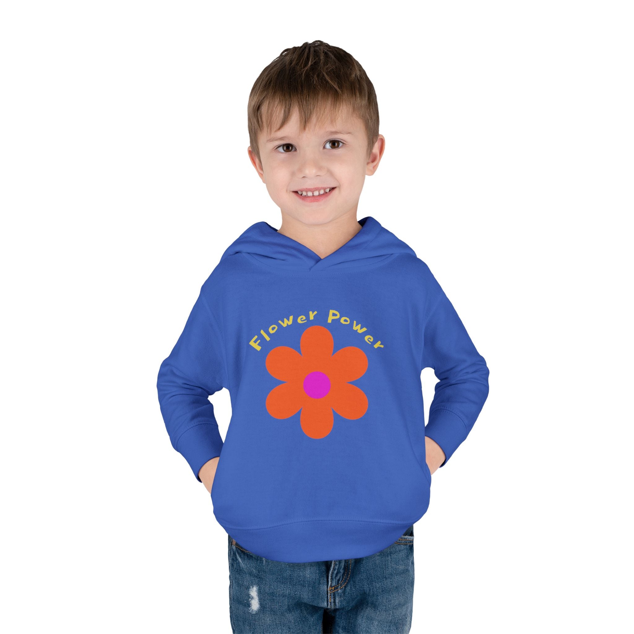 Toddler Hoodie Flower — Pullover