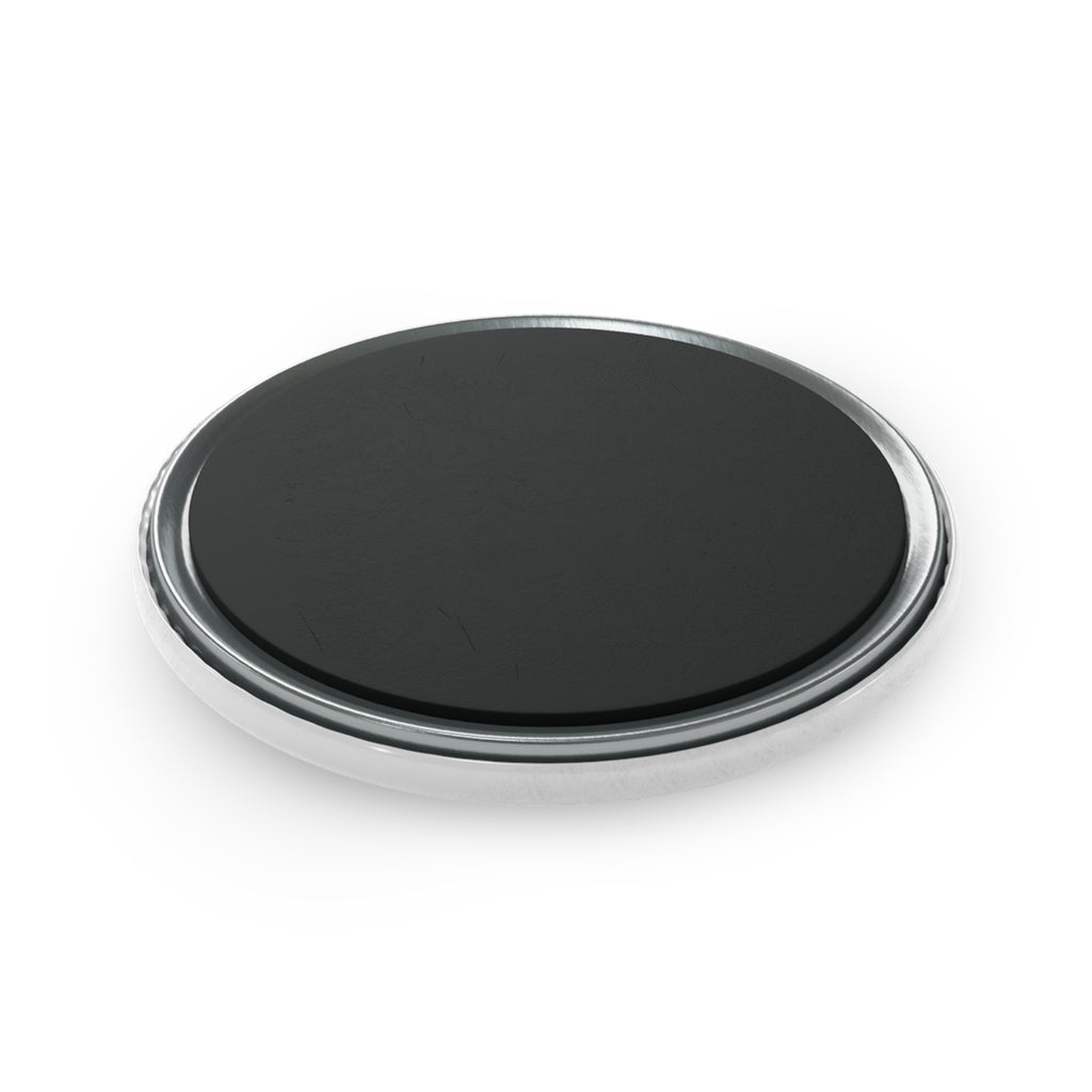 Button Magnet  Drummer — Red Line on white Art Round Magnet (1 or 10-pack)