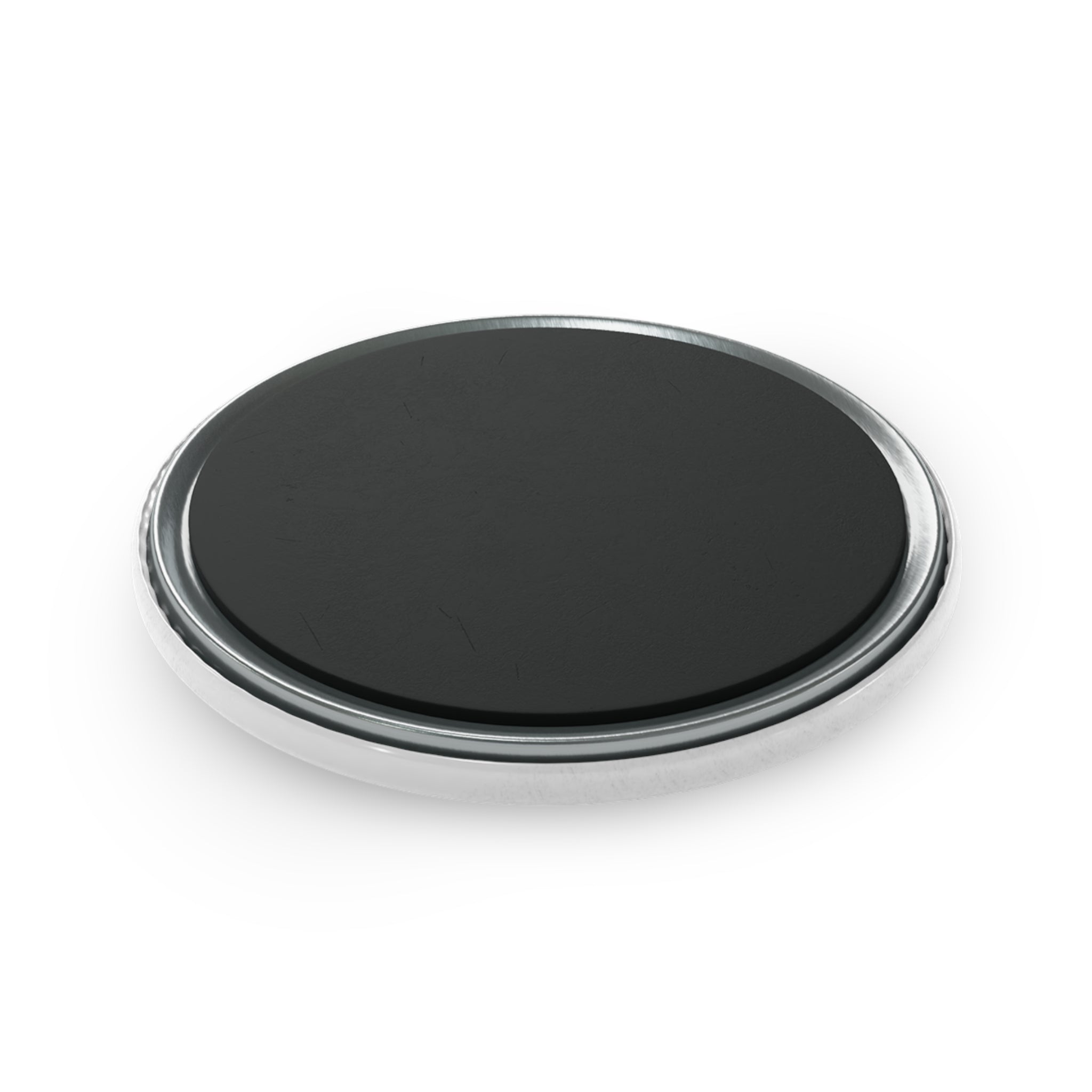 Button Magnet  Drummer — Red Line on white Art Round Magnet (1 or 10-pack)