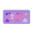 Fitted Sheet Hearts– Pink Hearts Graphic Bedding
