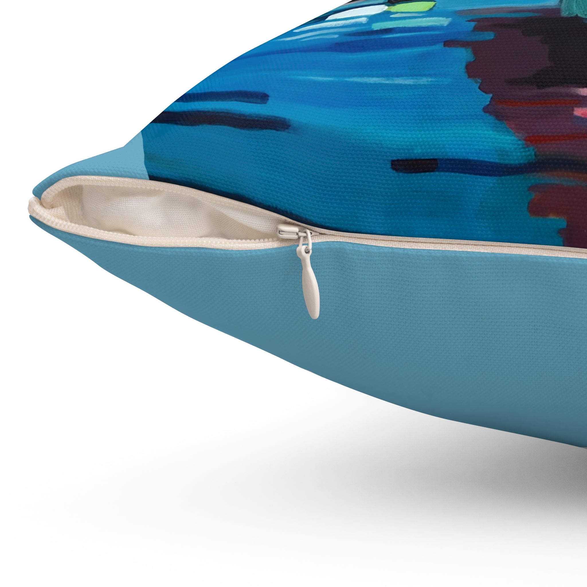 Throw Pillow Lisa Herrera art print Sailing Boats Spinnakers - Coastal Decorative Cushion