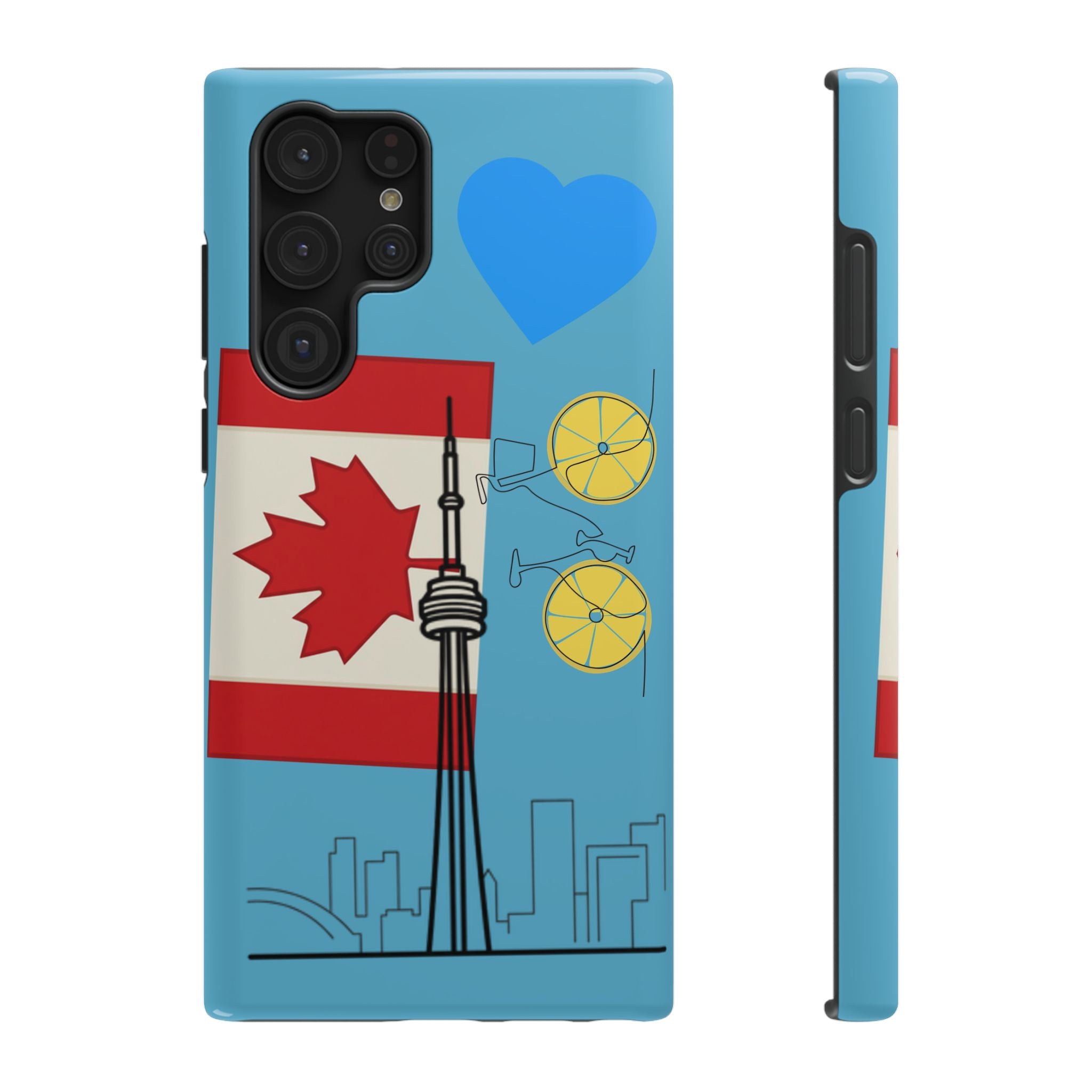 Toronto cn tower Phone Case — Impact-Resistant Toronto Design