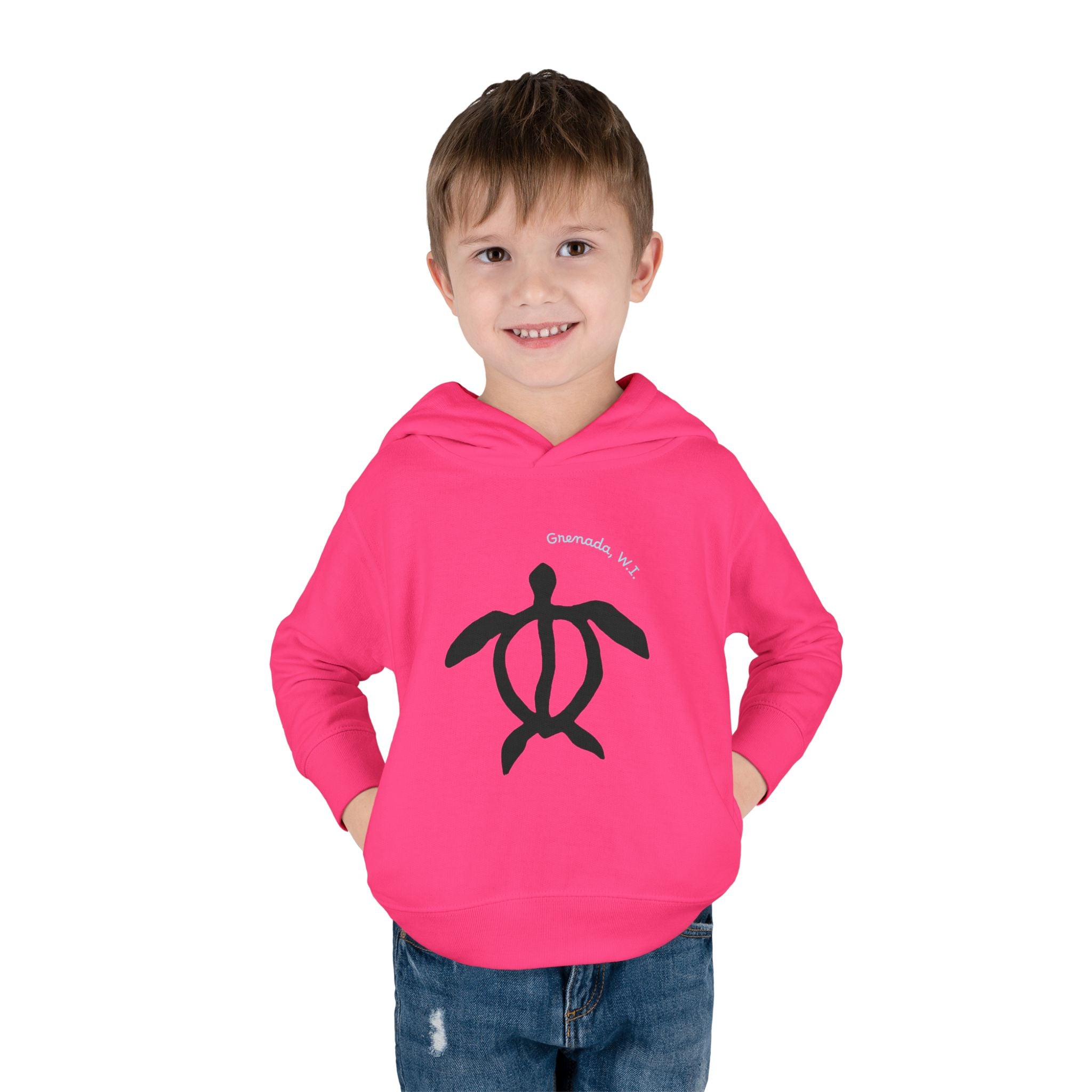 Toddler Hoodie Turtle — Pullover