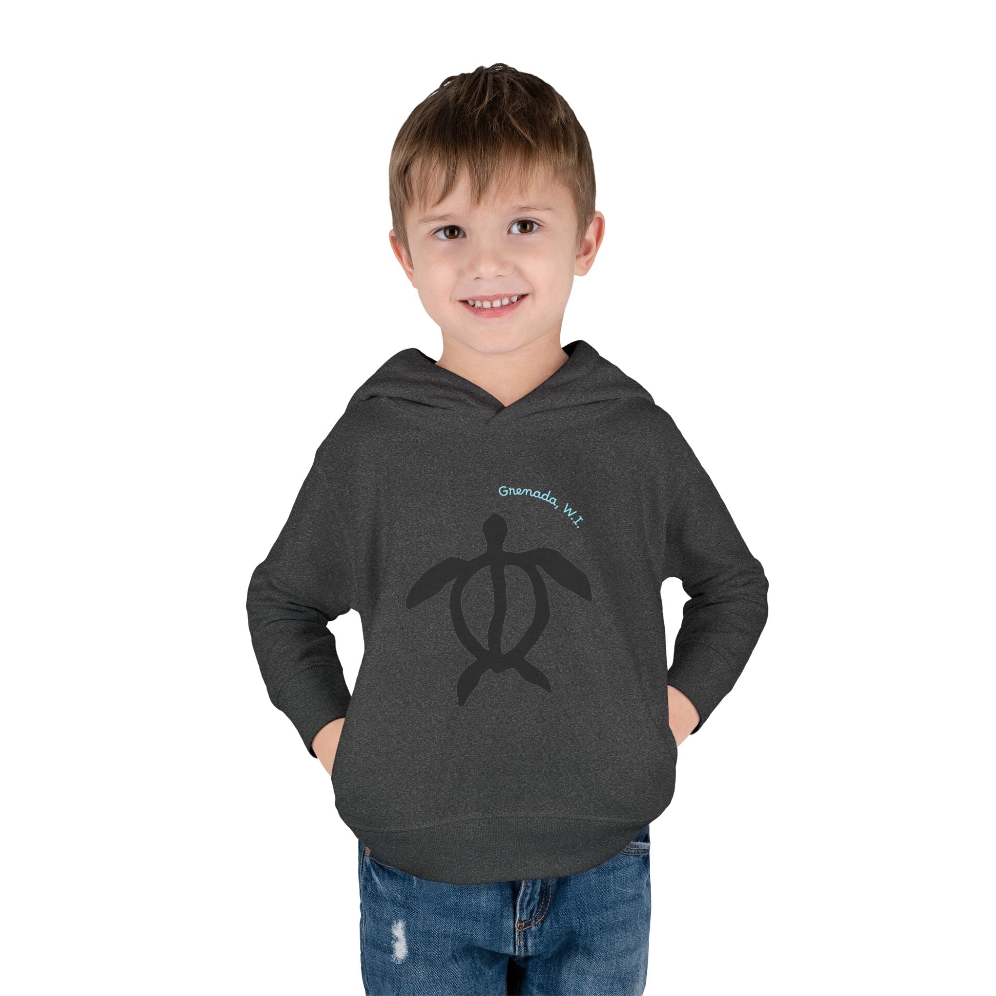 Toddler Hoodie Turtle — Pullover